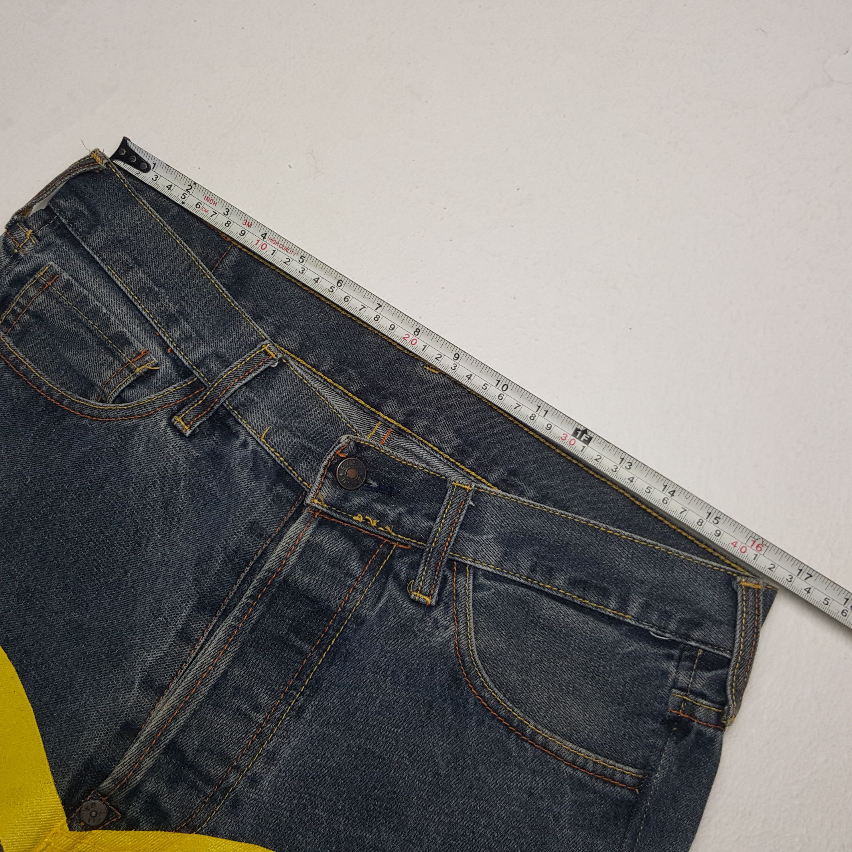 Japanese Brand × Vintage Vintage Evisu Japanese Brand Daicock Custom Art Denim Jeans Size US 33 - 11 Thumbnail