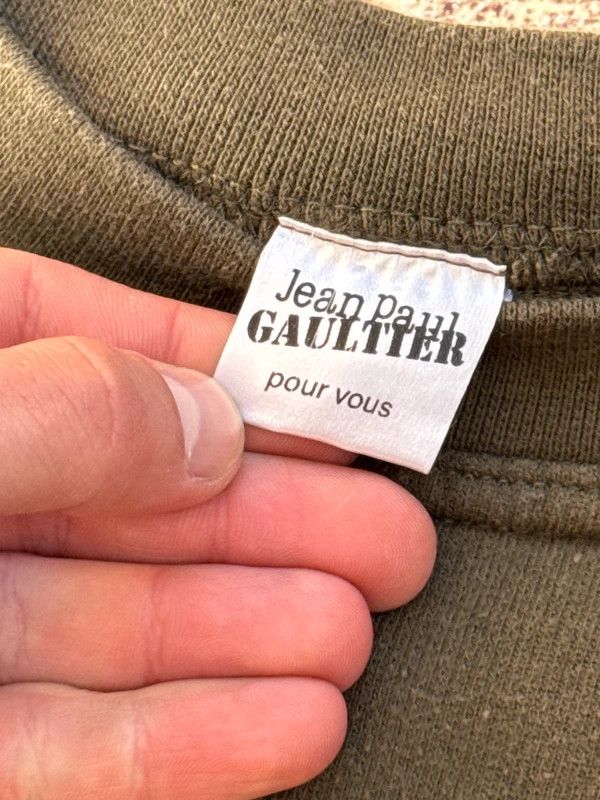 Jean Paul Gaultier Vintage Jean Paul Gaultier Sweatshirt crewneck pour vous Size US M / EU 48-50 / 2 - 2 Thumbnail