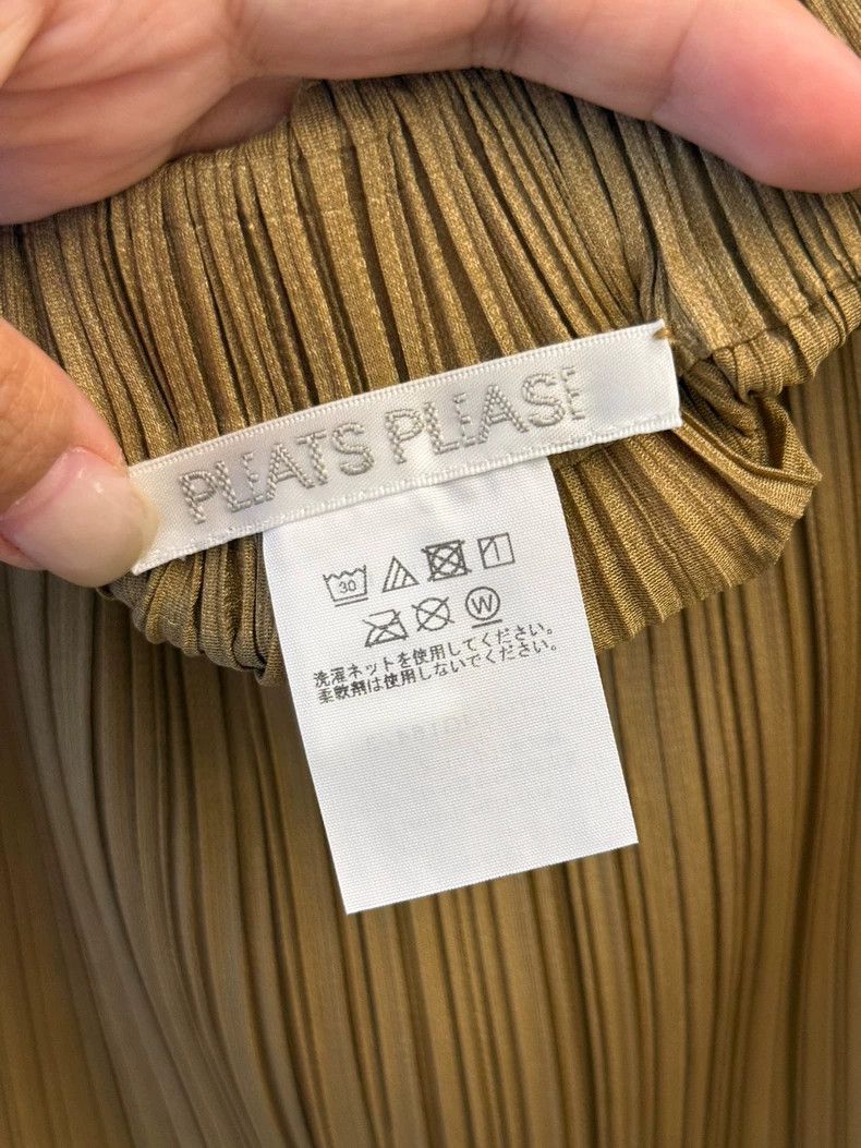 Issey Miyake Issey Miyake size:3 Brown pleated skirt Size 42" / US 20 - 5 Thumbnail