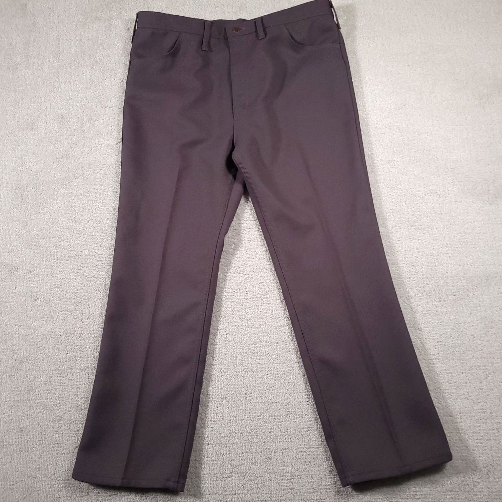 Wrangler VINTAGE Wrangler Pants 82DG Western Cowboy Gray Slacks Mens 40x30 | 37x30 Actual | Bootcut | Gray | USA | 80s 90s | Dress Pants | Regular Mens 40x30 Size US 40 / EU 56 - 2 Thumbnail