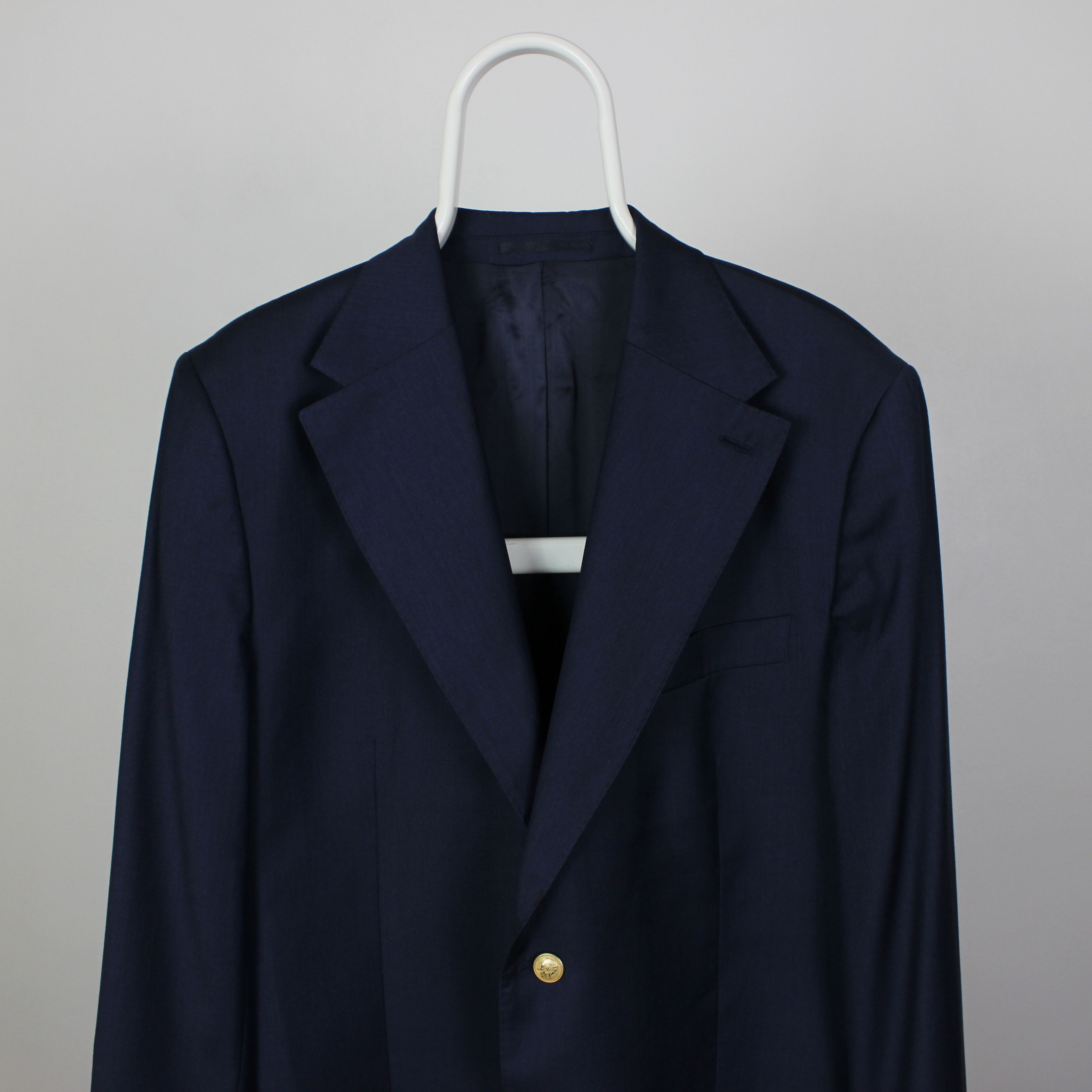 Loro Piana Loro Piana lng gambler vintage blazer wool golden L XL 50R Size 50R - 4 Thumbnail