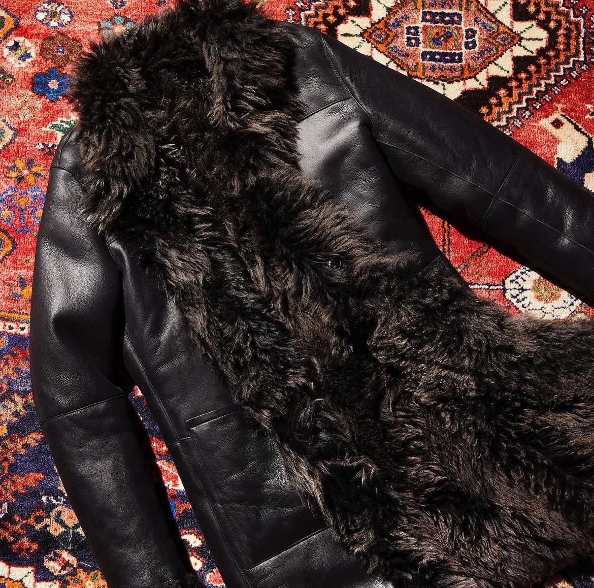 John Varvatos Reversible Shearling Coat. 54 Size US L / EU 52-54 / 3 - 2 Thumbnail