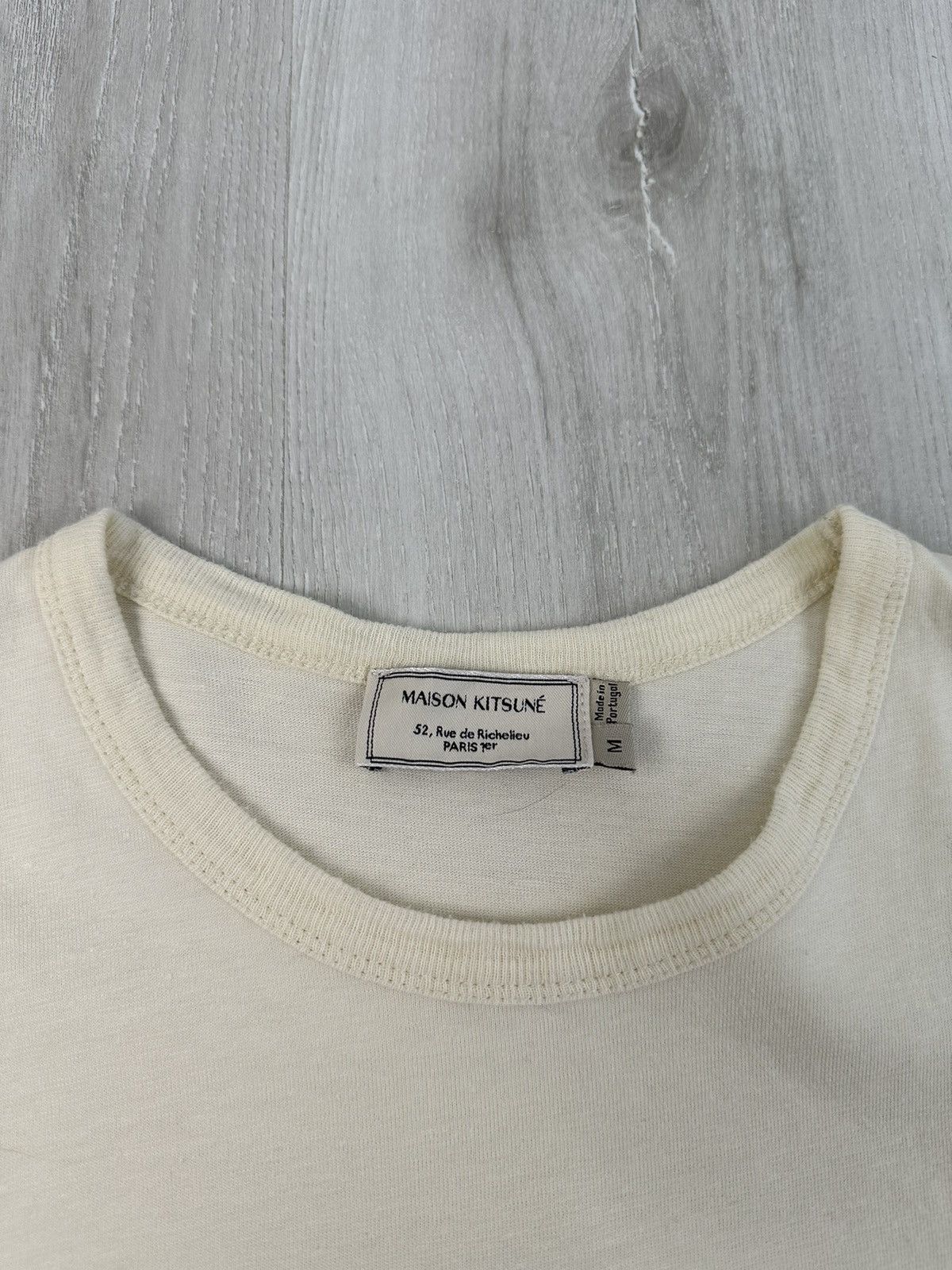 Maison Kitsune Maison Kitsune Tshirt Big Logo Tee Size US M / EU 48-50 / 2 - 3 Thumbnail
