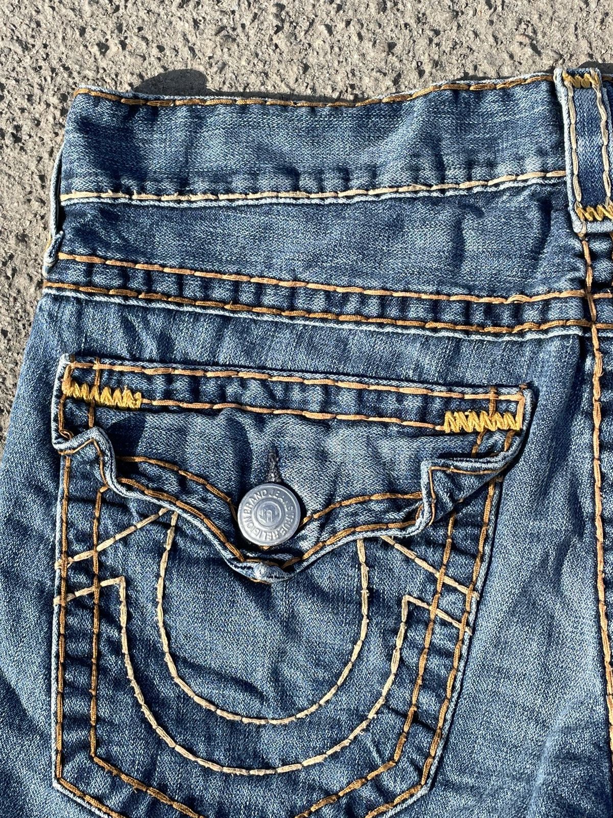 True Religion True Religion Usa Jack Super T Rare 32 Size US 32 / EU 48 - 4 Thumbnail