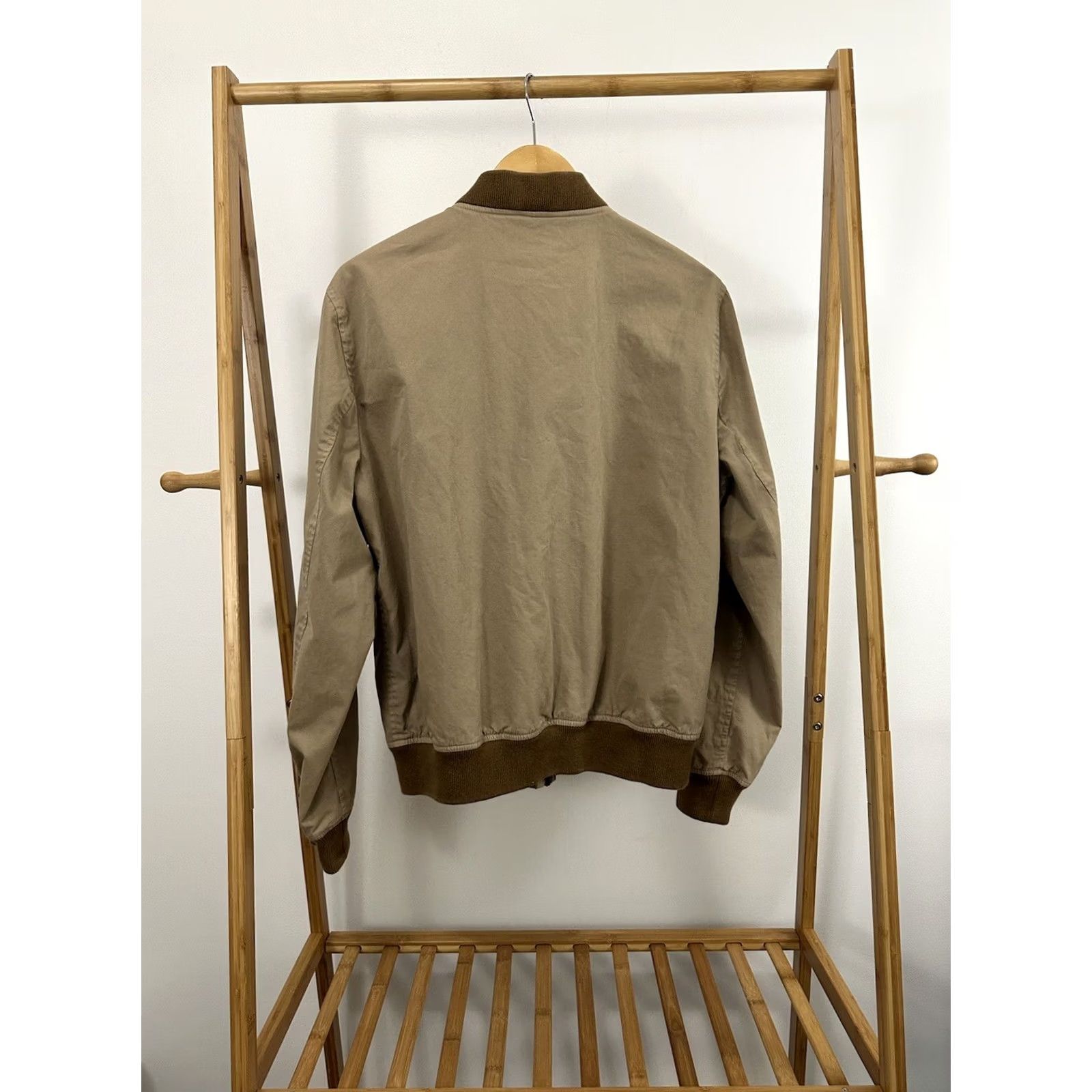 Wallace & Barnes J. CREW Wallace & Barnes Bomber Jacket Men's Khaki Brown Full Zip Size M Size US M / EU 48-50 / 2 - 2 Thumbnail