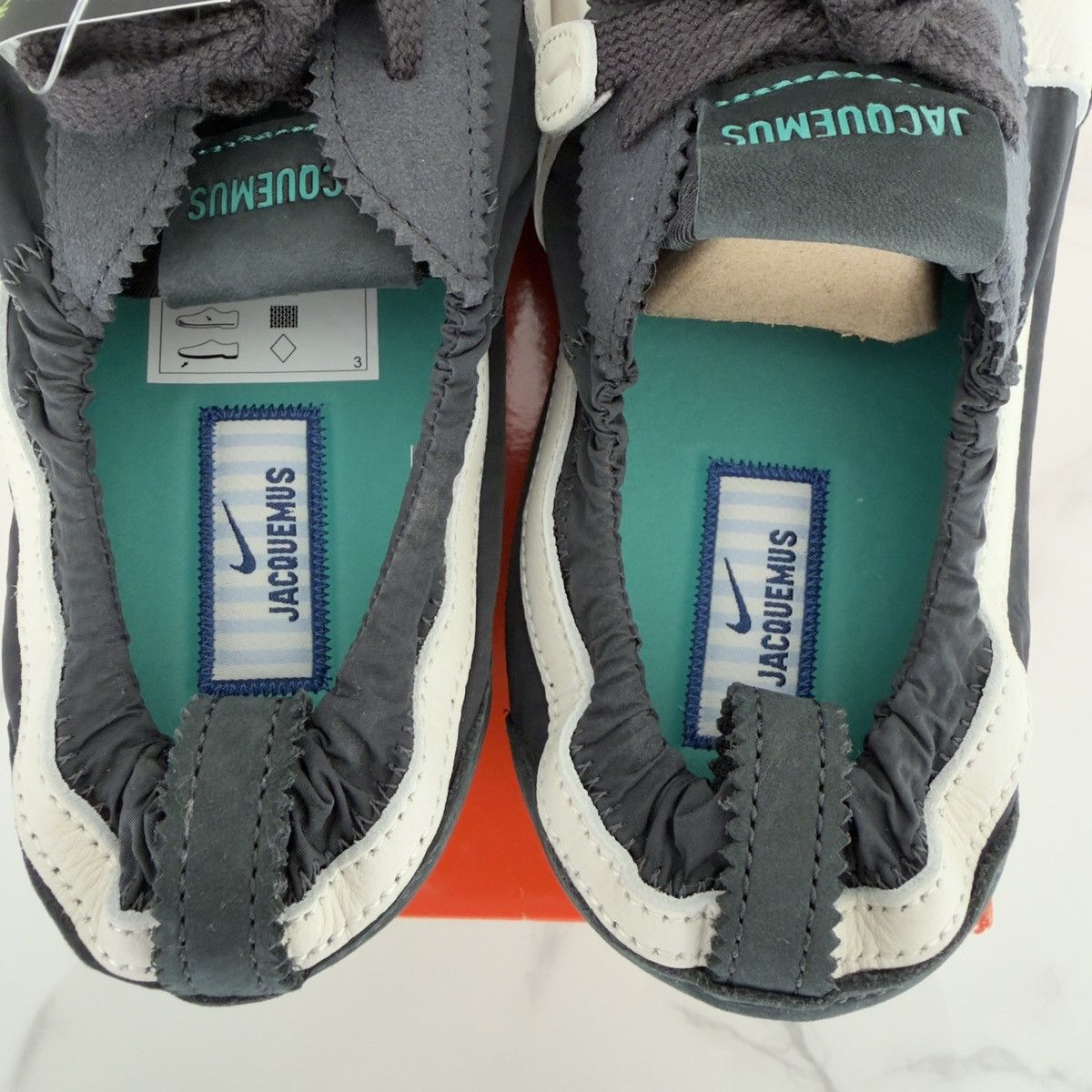 Jacquemus × Nike Jacquemus Nike Moon Shoe Navy US 11 🚫READ DESCRIPTION🚫 Size US 11 / EU 44 - 4 Thumbnail