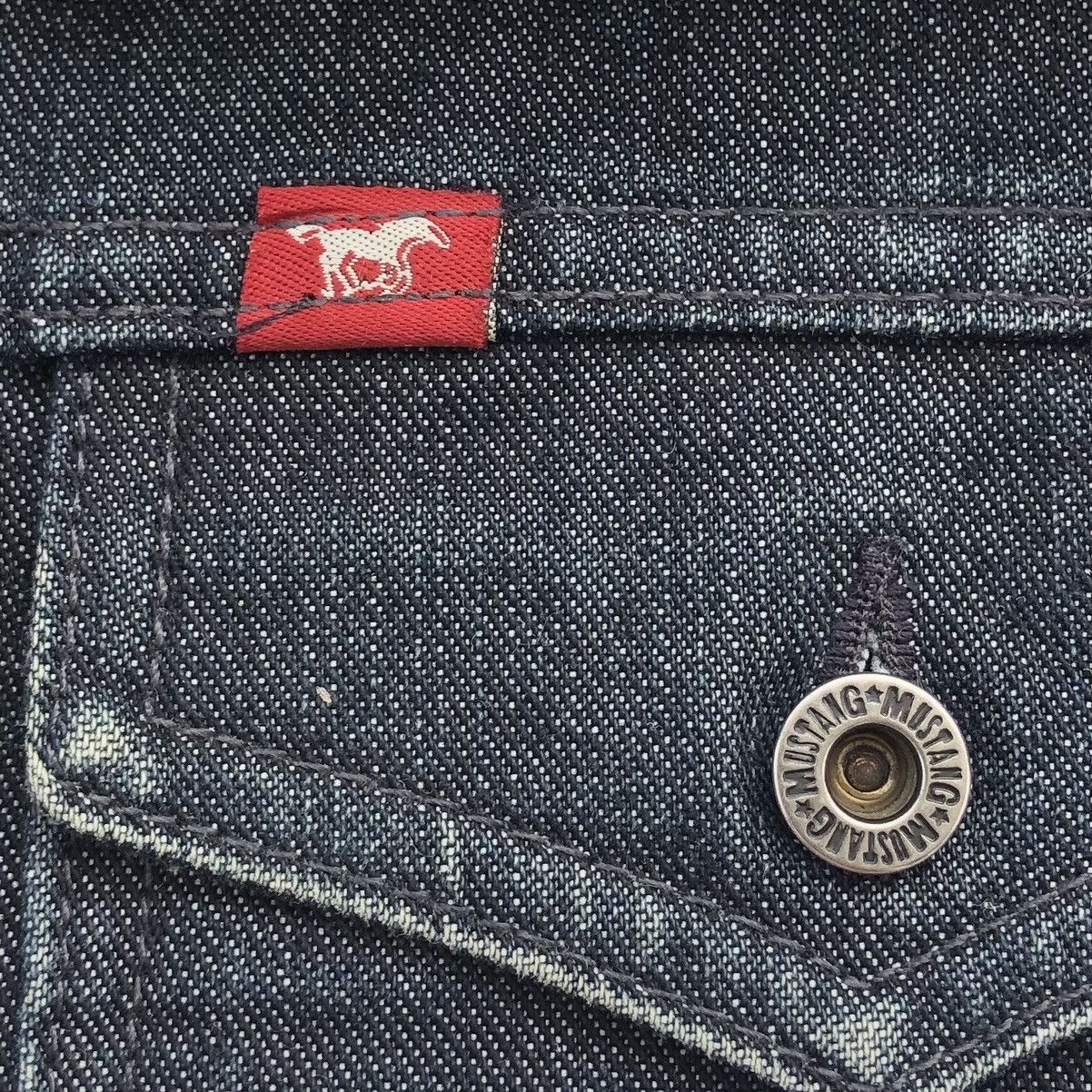 Vintage Vintage Mustang Jeans Mens Denim Trucker Jacket Size US XXL / EU 58 / 5 - 5 Thumbnail