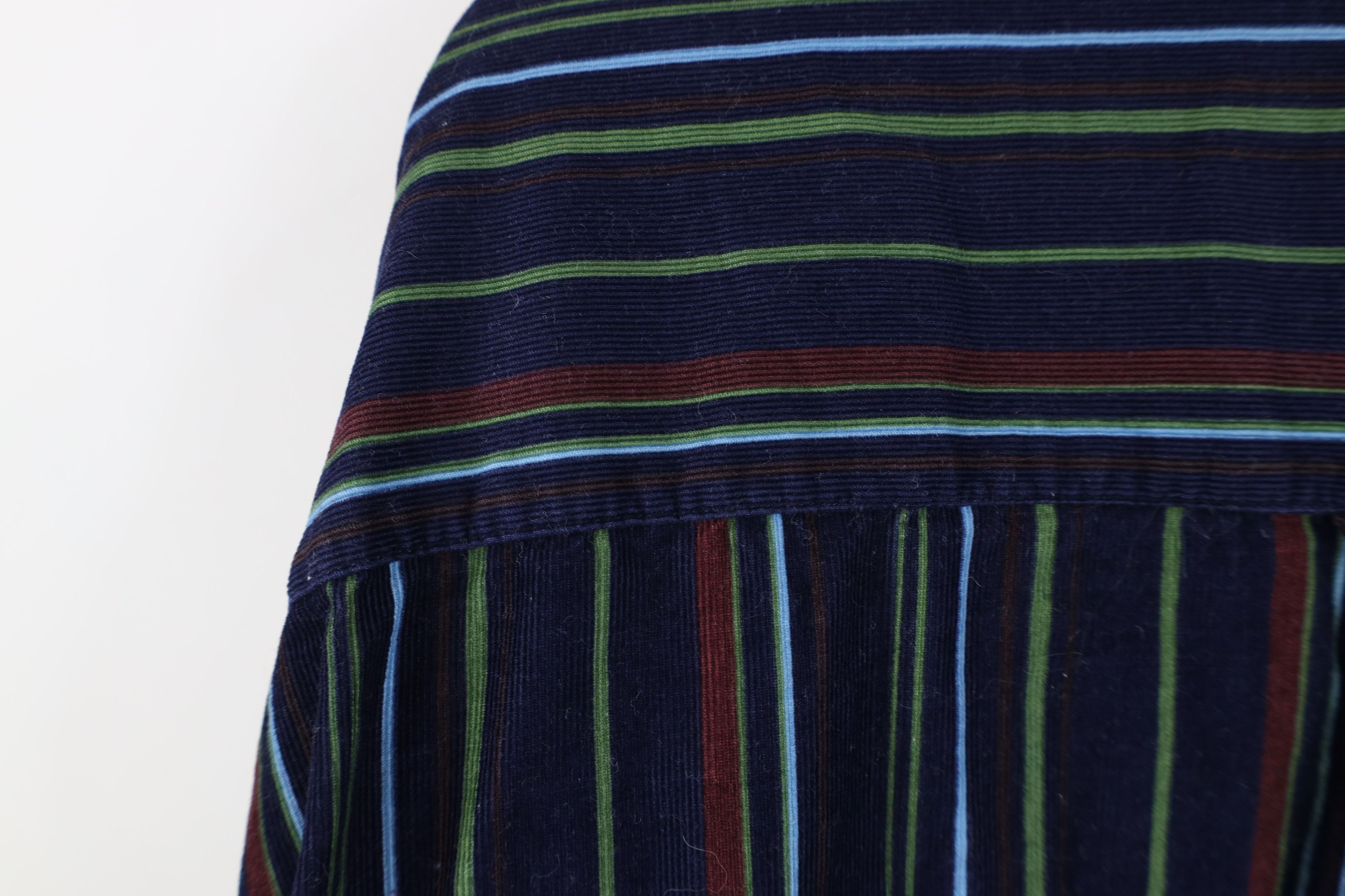 Vintage Vintage 90s Y2K Streetwear Corduroy Collared Button Shirt Size US XL / EU 56 / 4 - 9 Thumbnail