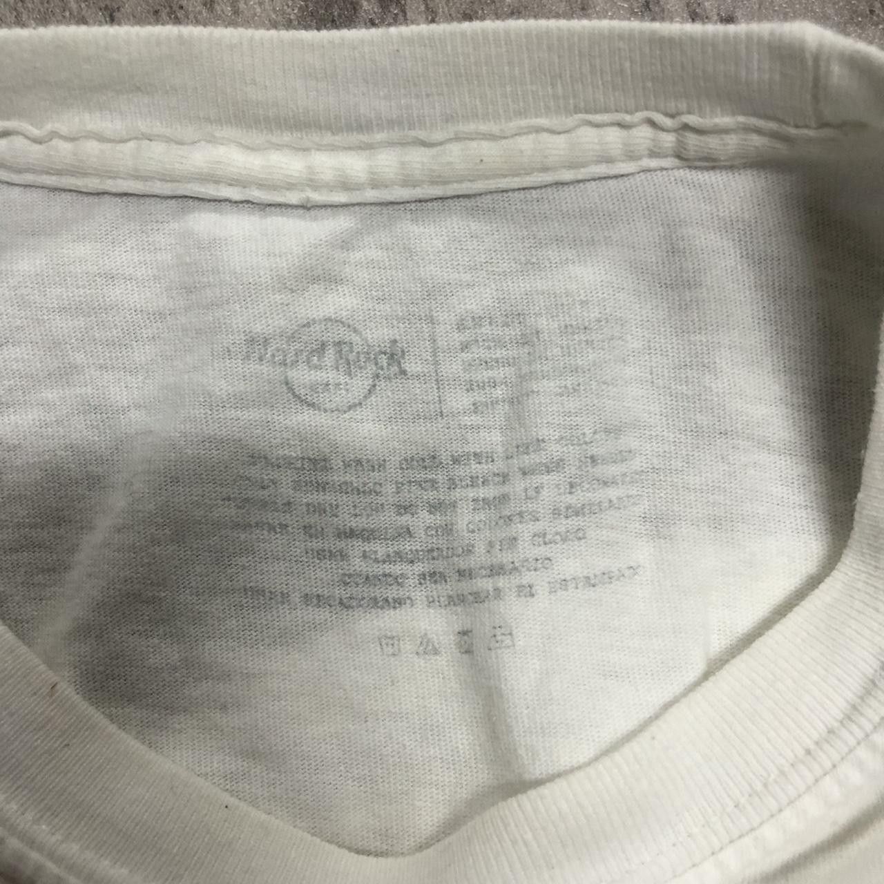 Hard Rock Cafe White T-shirt hard rock opium hip hop rap Size US S / EU 44-46 / 1 - 5 Thumbnail