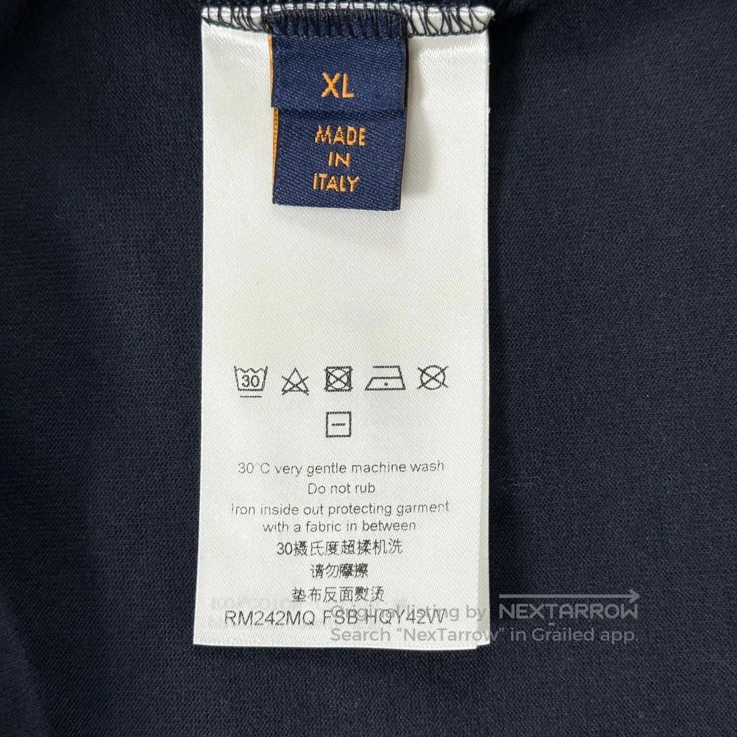 Louis Vuitton LV 2024 Navy Gradient Print Short-Sleeve. Size US XL / EU 56 / 4 - 4 Thumbnail