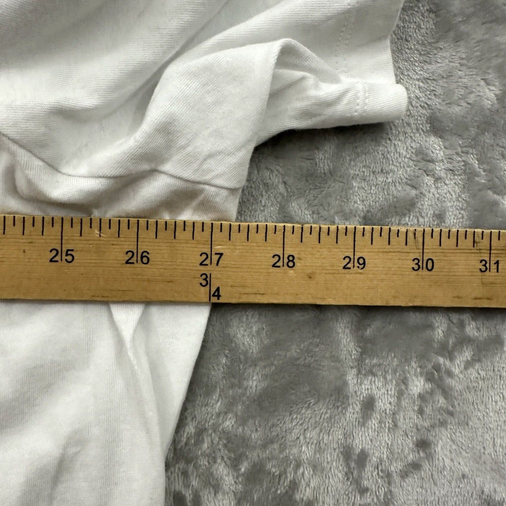 Vintage Grunt Style Shirt Women’s 3XL White Delicious & Vicious Tee Graphic Print Size XXL / US 16-18 / IT 52-54 - 6 Thumbnail