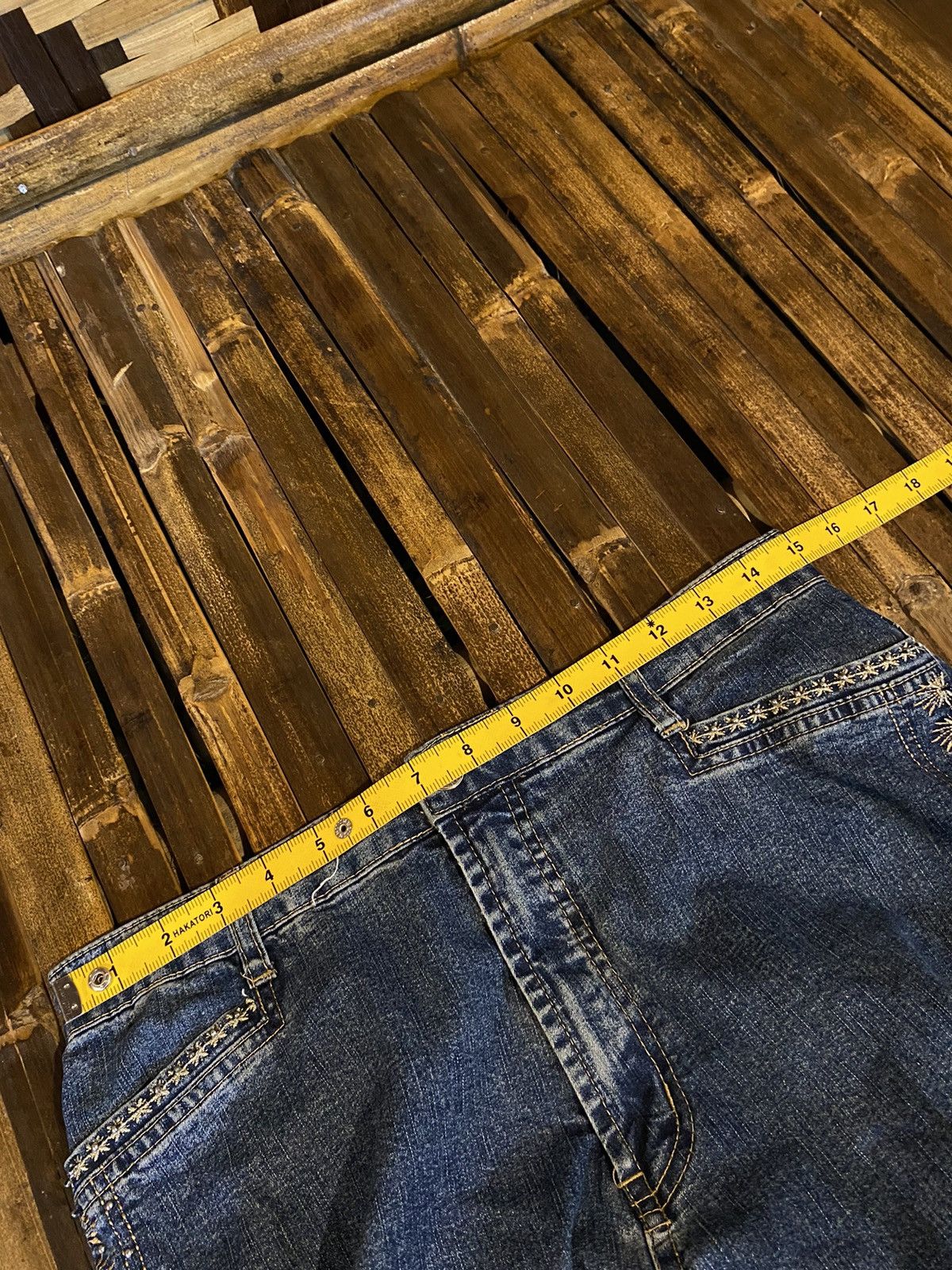 Japanese Brand SHY GER DENIM PANTS Size 30" / US 8 / IT 44 - 12 Thumbnail