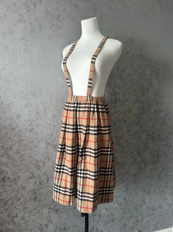 Burberry Khaki Wool Women's Skirt