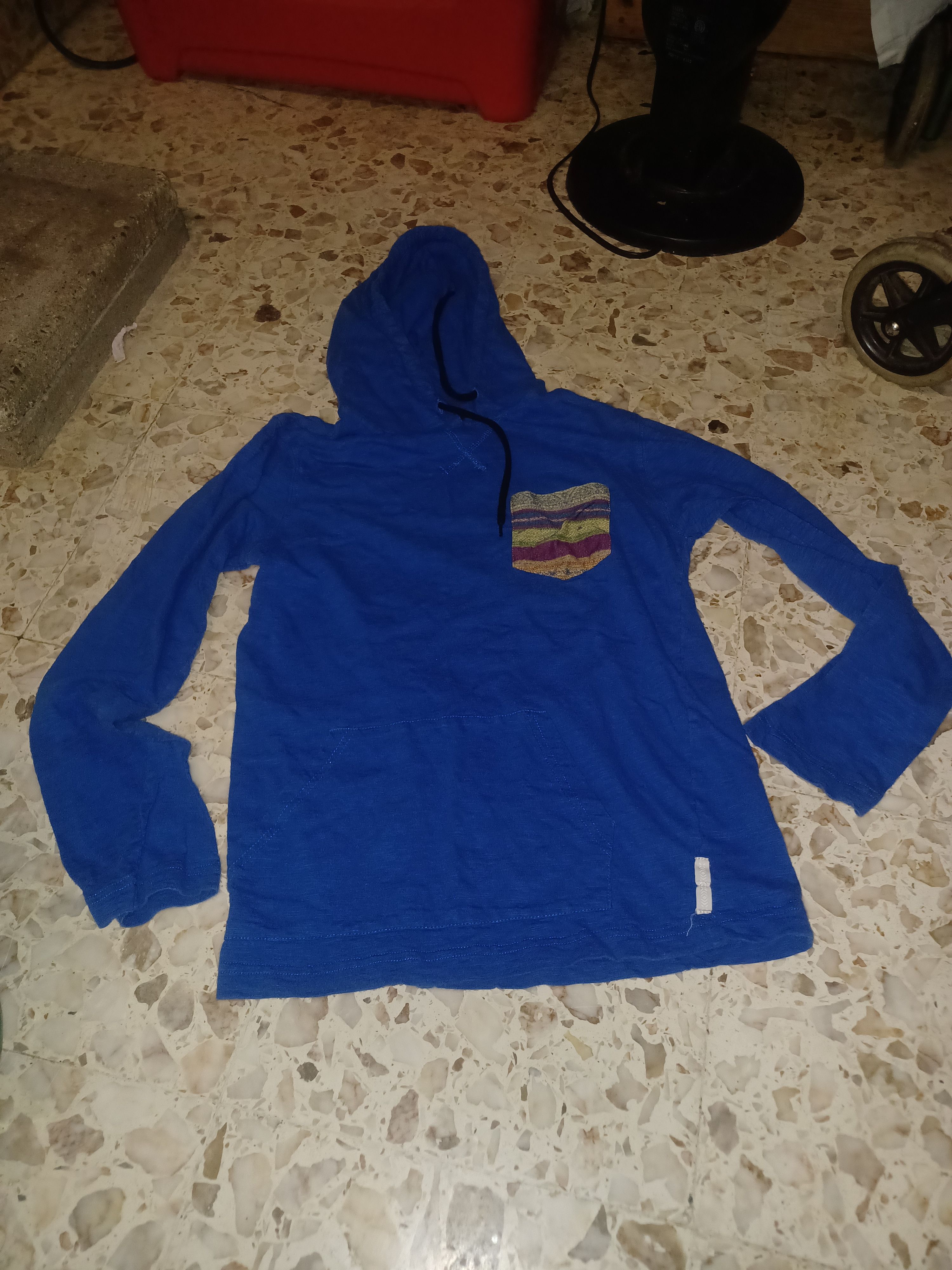Other Koto Hooded Long Sleeve Tee Small Blue Size S / US 4 / IT 40 - 1 Thumbnail