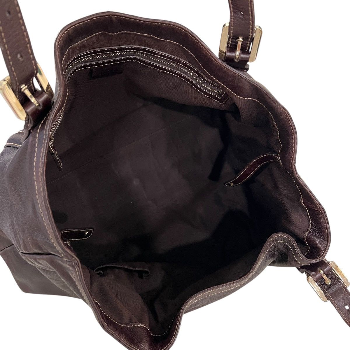 Gucci Gucci Leather Web Stripe GG Logo Hobo Bag Size ONE SIZE - 7 Thumbnail
