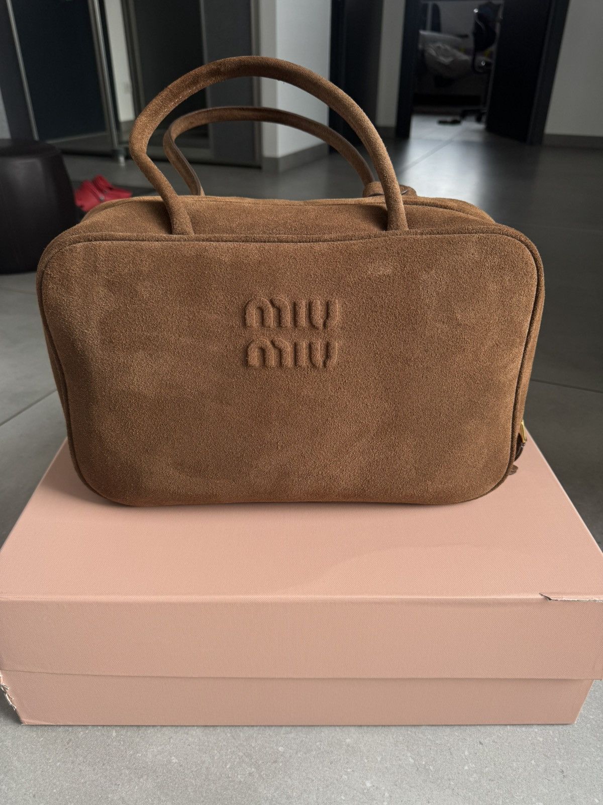 Miu Miu Miu miu bag « beau » brown, as new. Size ONE SIZE - 2 Thumbnail
