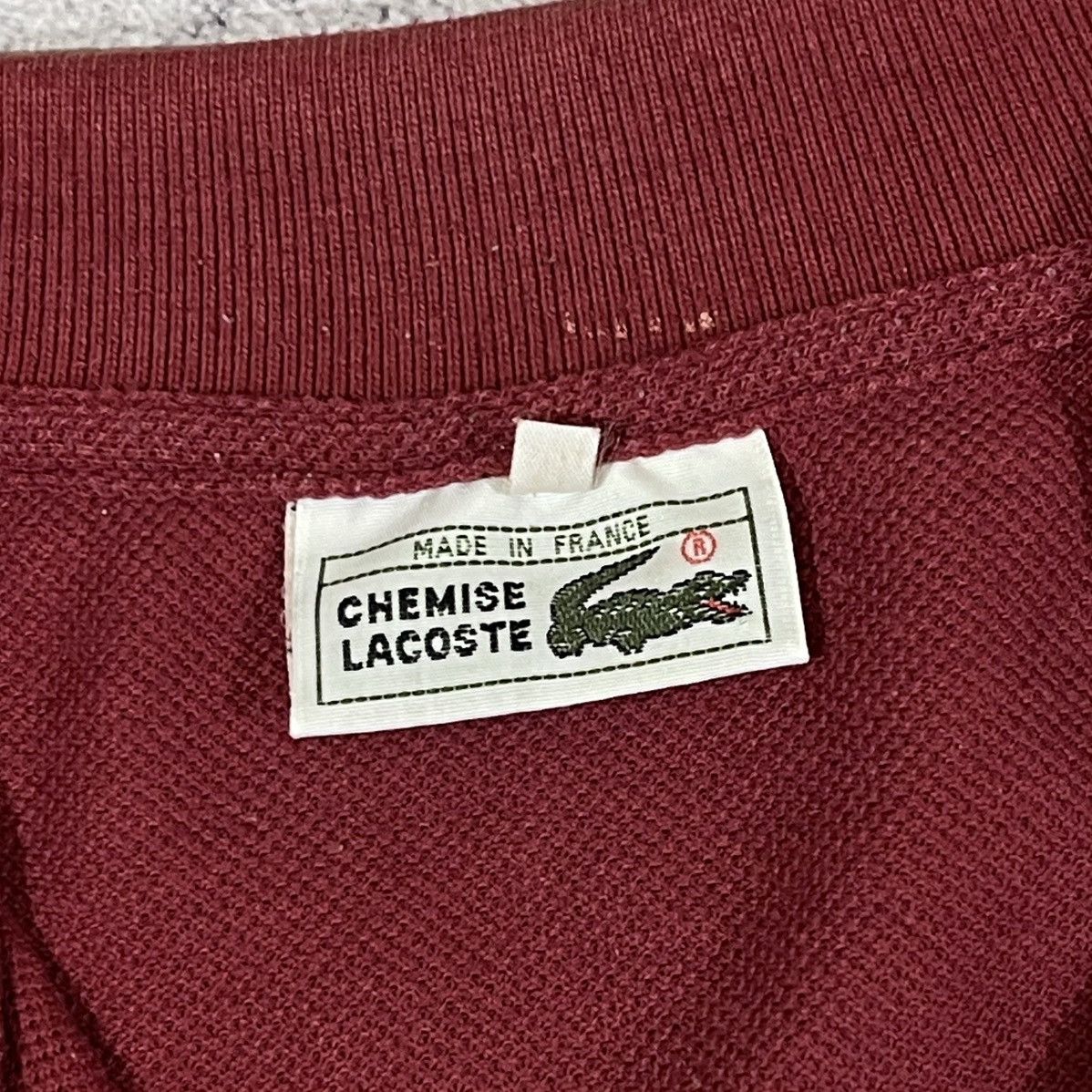 Lacoste Vintage Chemise Lacoste Polo Logo Tee Size US M / EU 48-50 / 2 - 6 Thumbnail