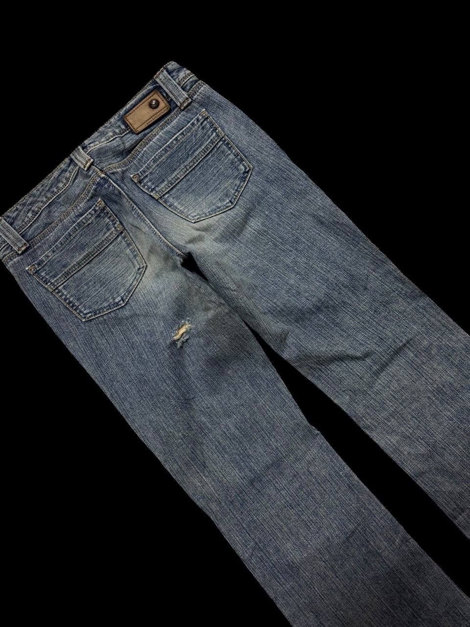 FLARE 90s Brappers Mudwash Distressed Ripped Insane Jeans