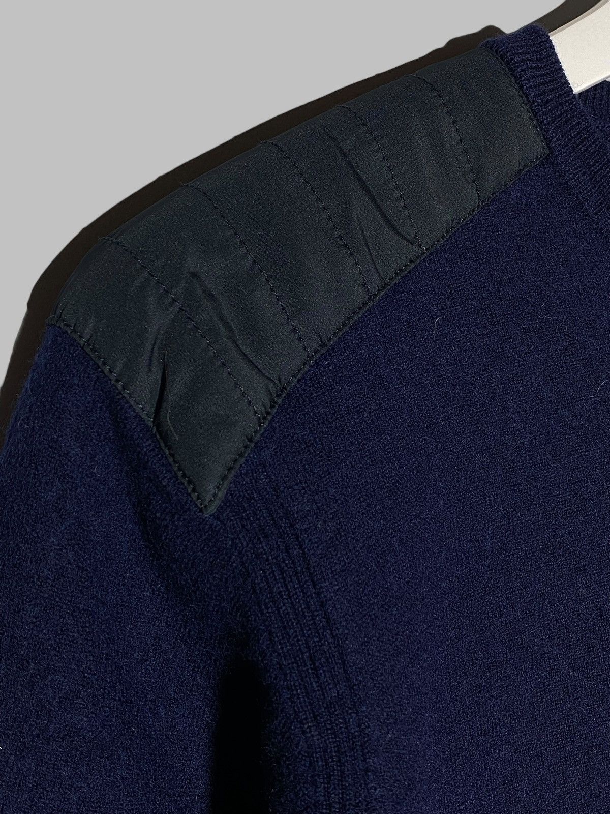 Belstaff Belstaff Wool Sweater Navy Blue Men’s Size US S / EU 44-46 / 1 - 11 Thumbnail