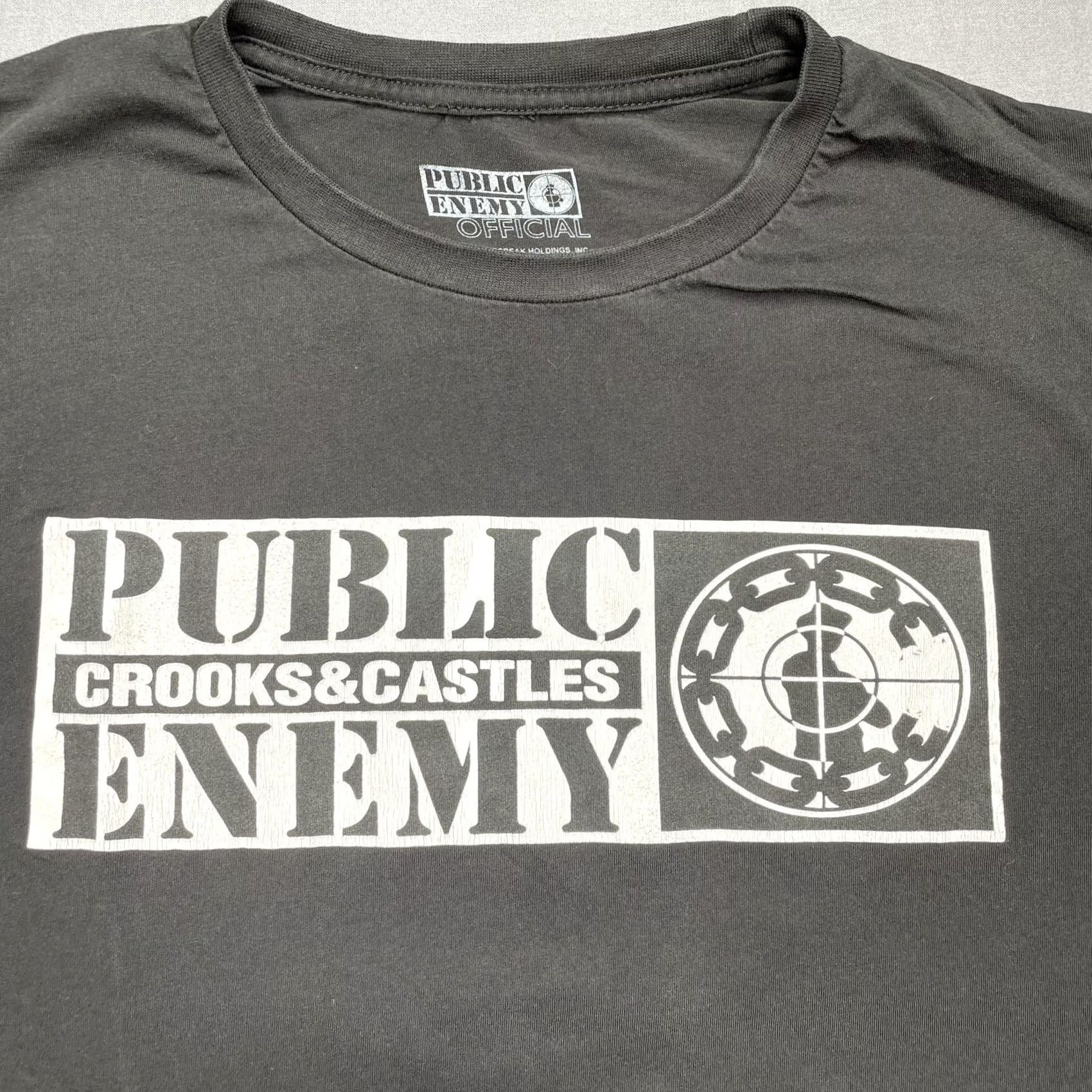 Crooks & Castles Public Enemy Crooks & Castles Shirt Mens 2XL Black Logo Hip Hop Graphic Tee Size US XXL / EU 58 / 5 - 2 Thumbnail