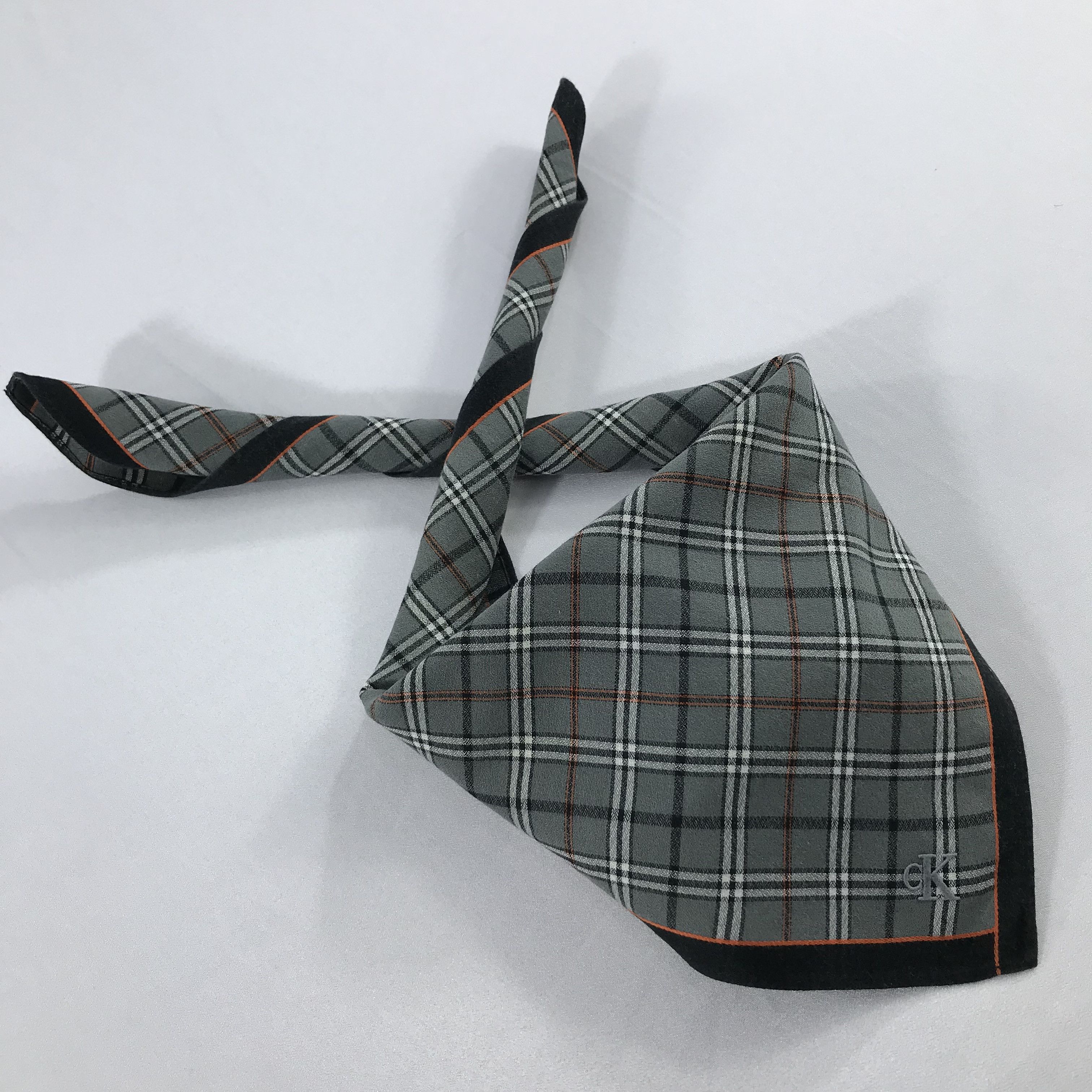 Calvin Klein × Vintage Calvin Klein Bandana / Handkerchief / Neckerchief - S1957 Size ONE SIZE - 4 Thumbnail