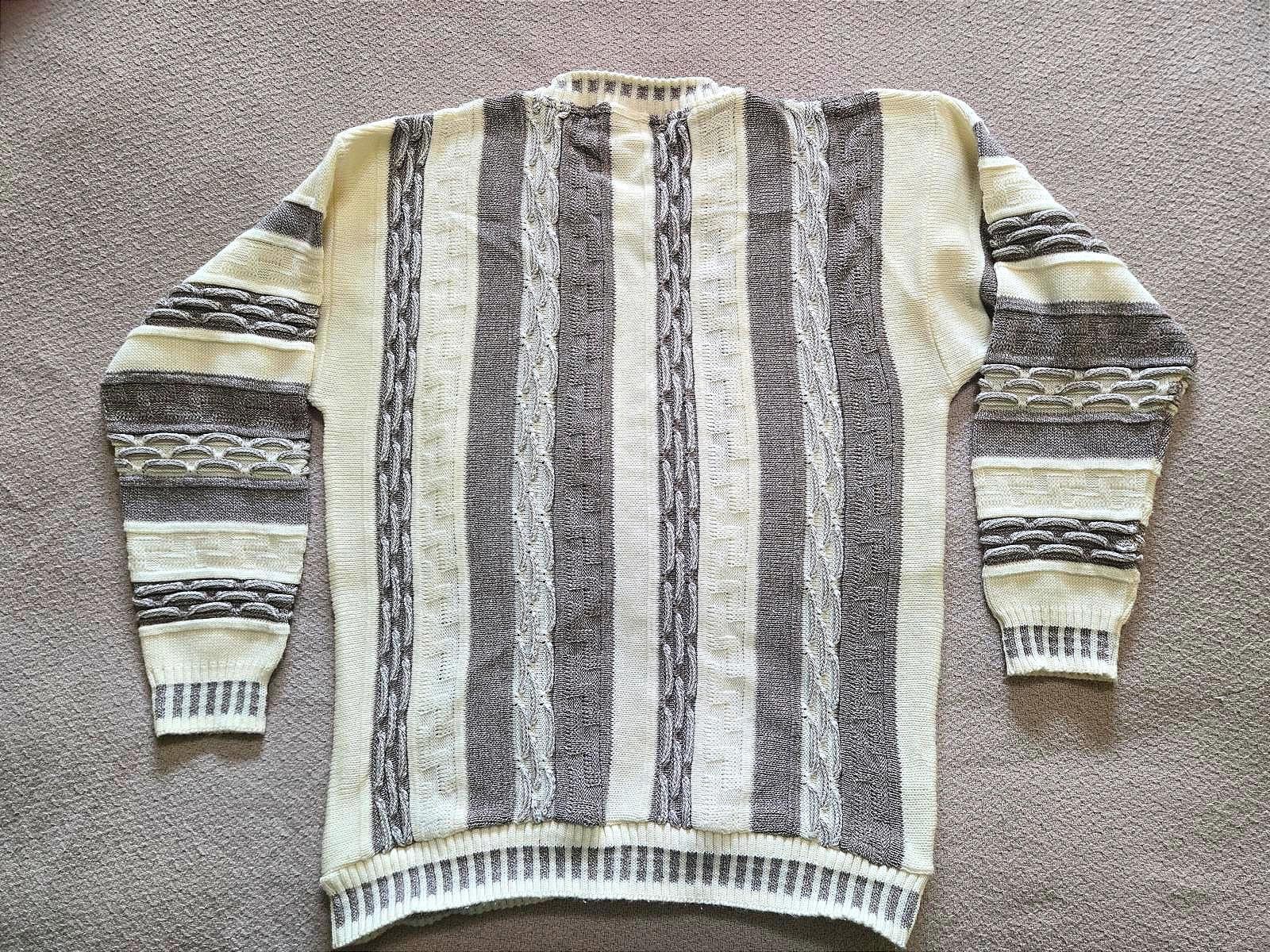 Other Protege Sweater M | 90s Textured Cable Knit Size US M / EU 48-50 / 2 - 5 Thumbnail