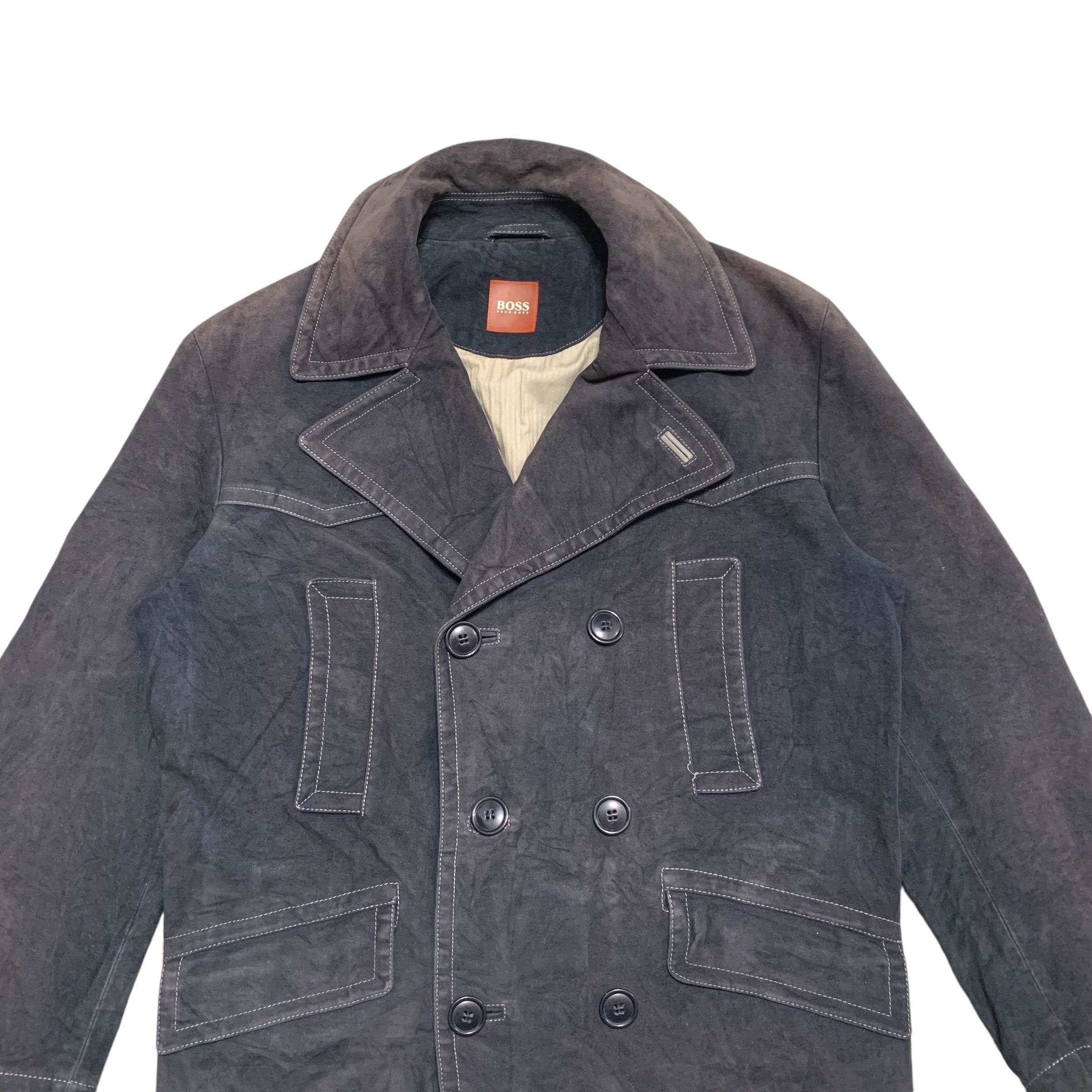 Hugo Boss Hugo Boss Double Breast Coat Size US L / EU 52-54 / 3 - 3 Thumbnail