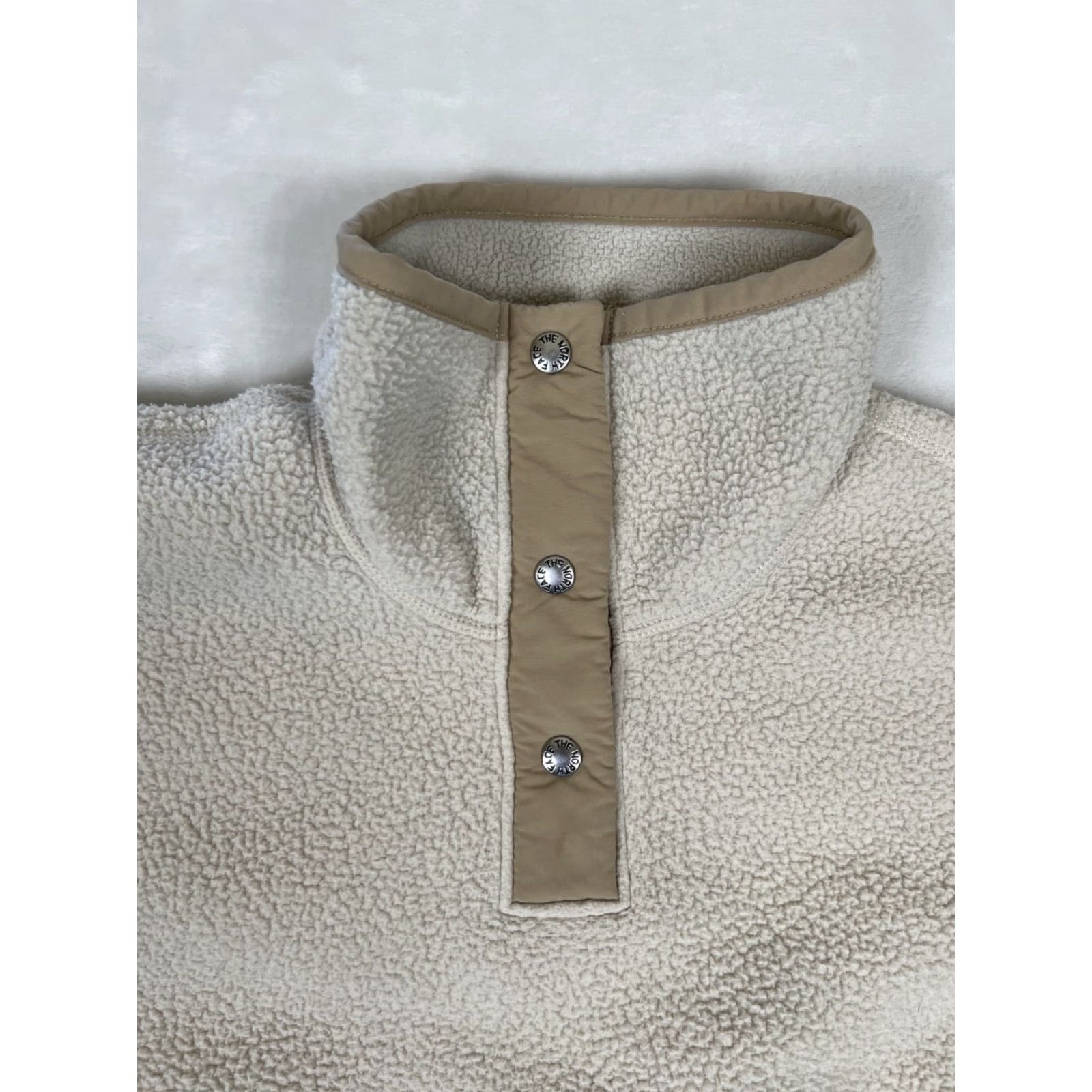 The North Face The North Face Women's Sweater Pullover Fleece Winter Beige Size S/Small Size S / US 4 / IT 40 - 4 Thumbnail