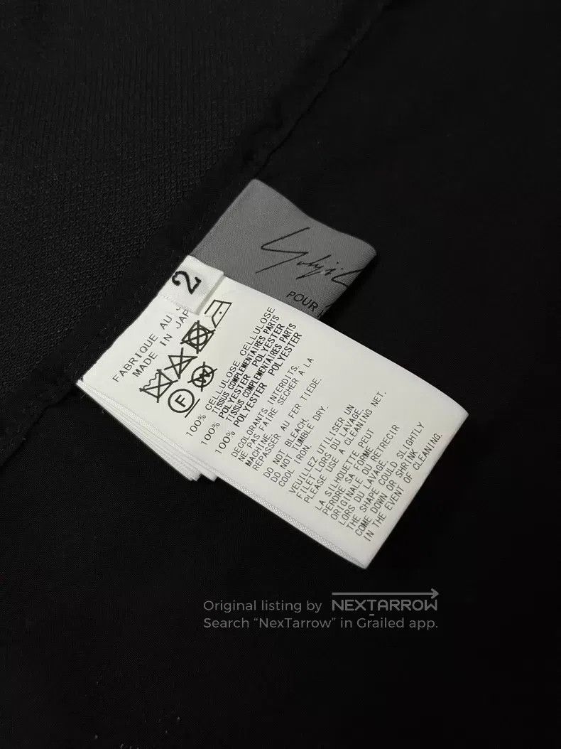 Yohji Yamamoto Yohji Yamamoto Pleated patch shirt| Size US M / EU 48-50 / 2 - 9 Thumbnail