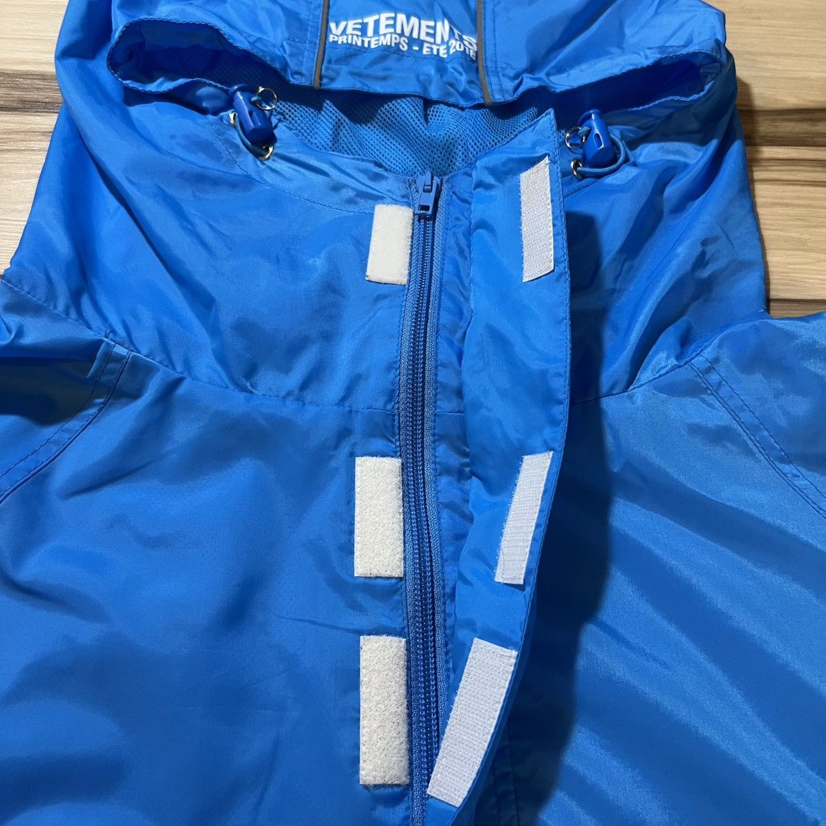 Vetements Vetements SS18 Pullover Windbreaker Anorak Blue Size US S / EU 44-46 / 1 - 16 Thumbnail