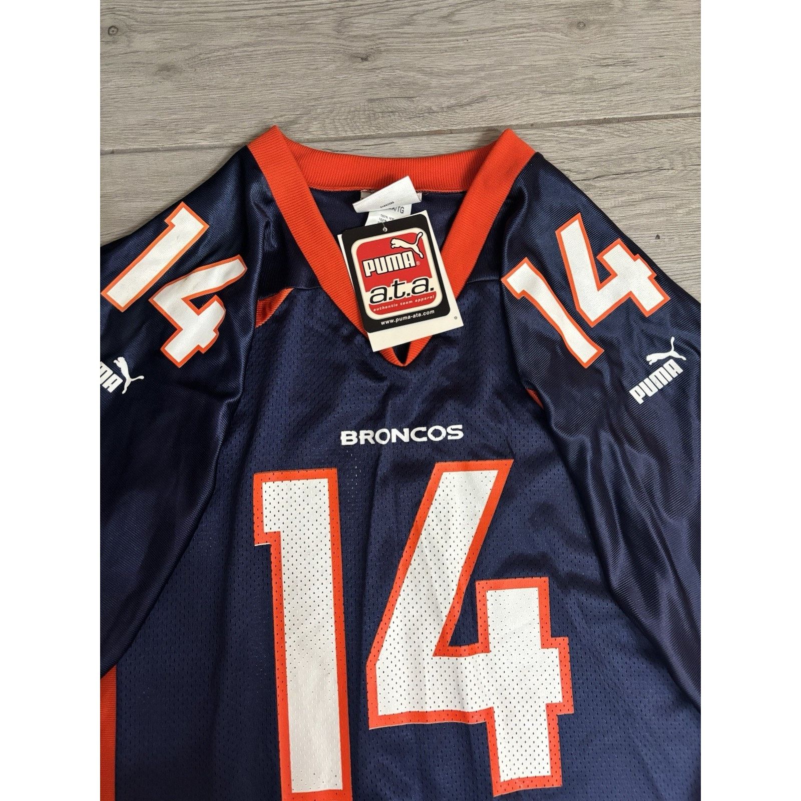 Reebok Vintage Denver Broncos Brian Griese NFL Puma Jersey XL NFL Size US XL / EU 56 / 4 - 5 Thumbnail