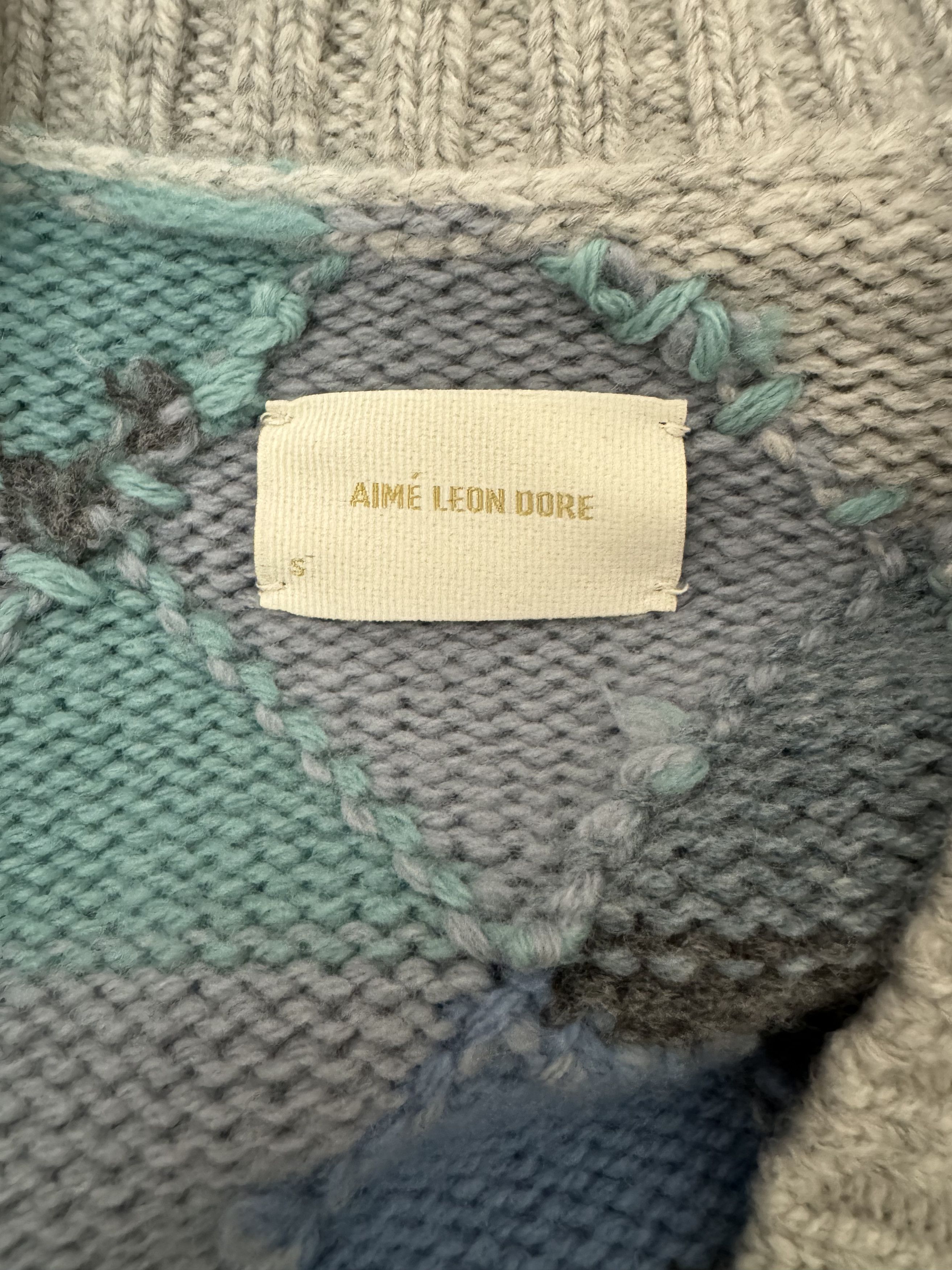 Aime Leon Dore Patchwork Cardigan Size US S / EU 44-46 / 1 - 3 Thumbnail