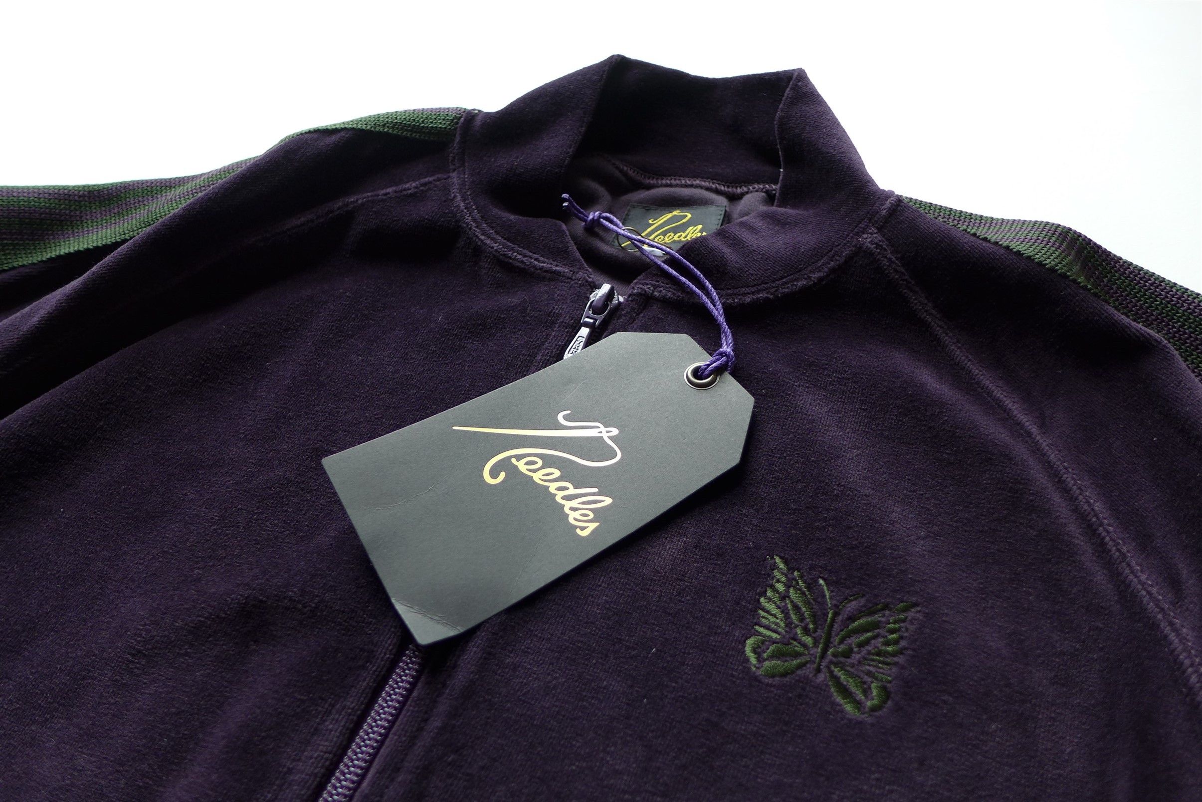 Needles Needles R.C. Velour Track Jacket - Eggplant Size US S / EU 44-46 / 1 - 7 Thumbnail