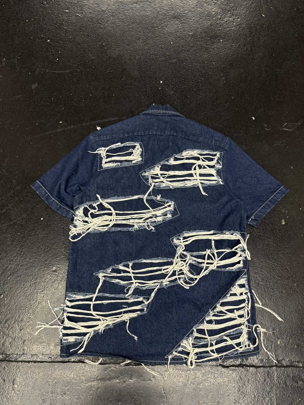 Who Decides War Who Decides War Denim Short Sleeve Size US L / EU 52-54 / 3 - 2 Thumbnail