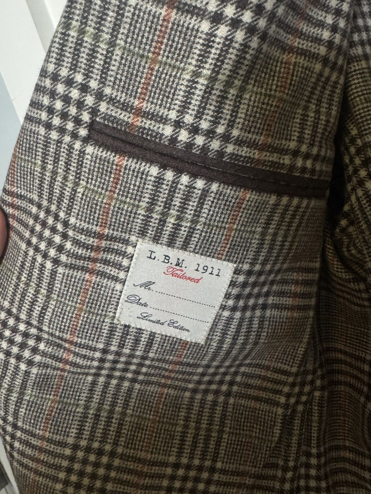 L.B.M. 1911 L.B.M 1911 Wool Blazer Size 46R - 3 Thumbnail