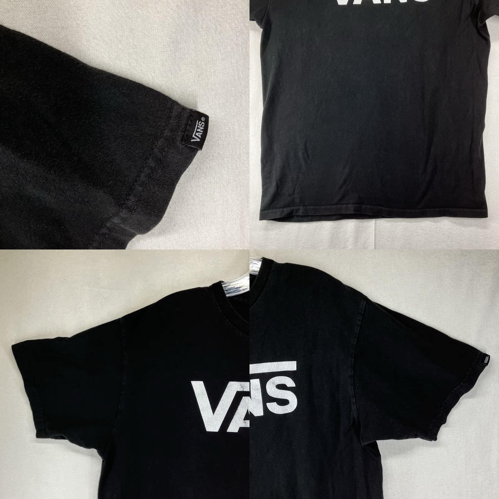 Vans VANS T-Shirt Mens Black Medium Classic Fit Graphic Print Logo 90s Retro Off The Wall Vans Logo Mens Size US M / EU 48-50 / 2 - 8 Thumbnail
