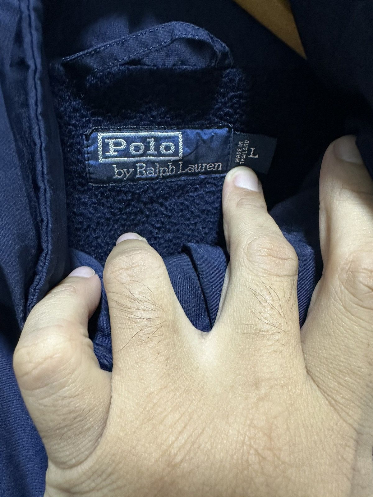 Polo Ralph Lauren Vintage 90’s Polo Ralph Lauren Padded Jacket Design Size US L / EU 52-54 / 3 - 3 Thumbnail