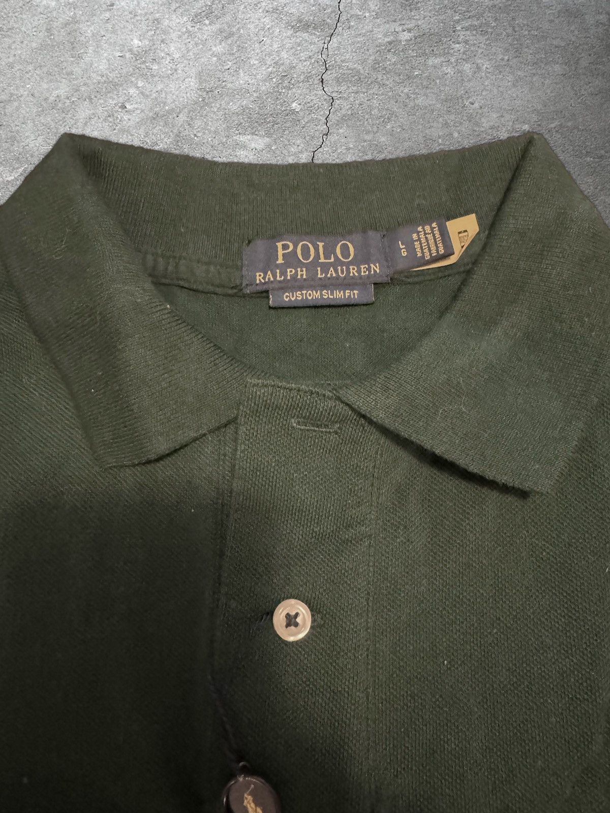 Polo Ralph Lauren Green Polo Ralph Lauren Size US L / EU 52-54 / 3 - 2 Thumbnail