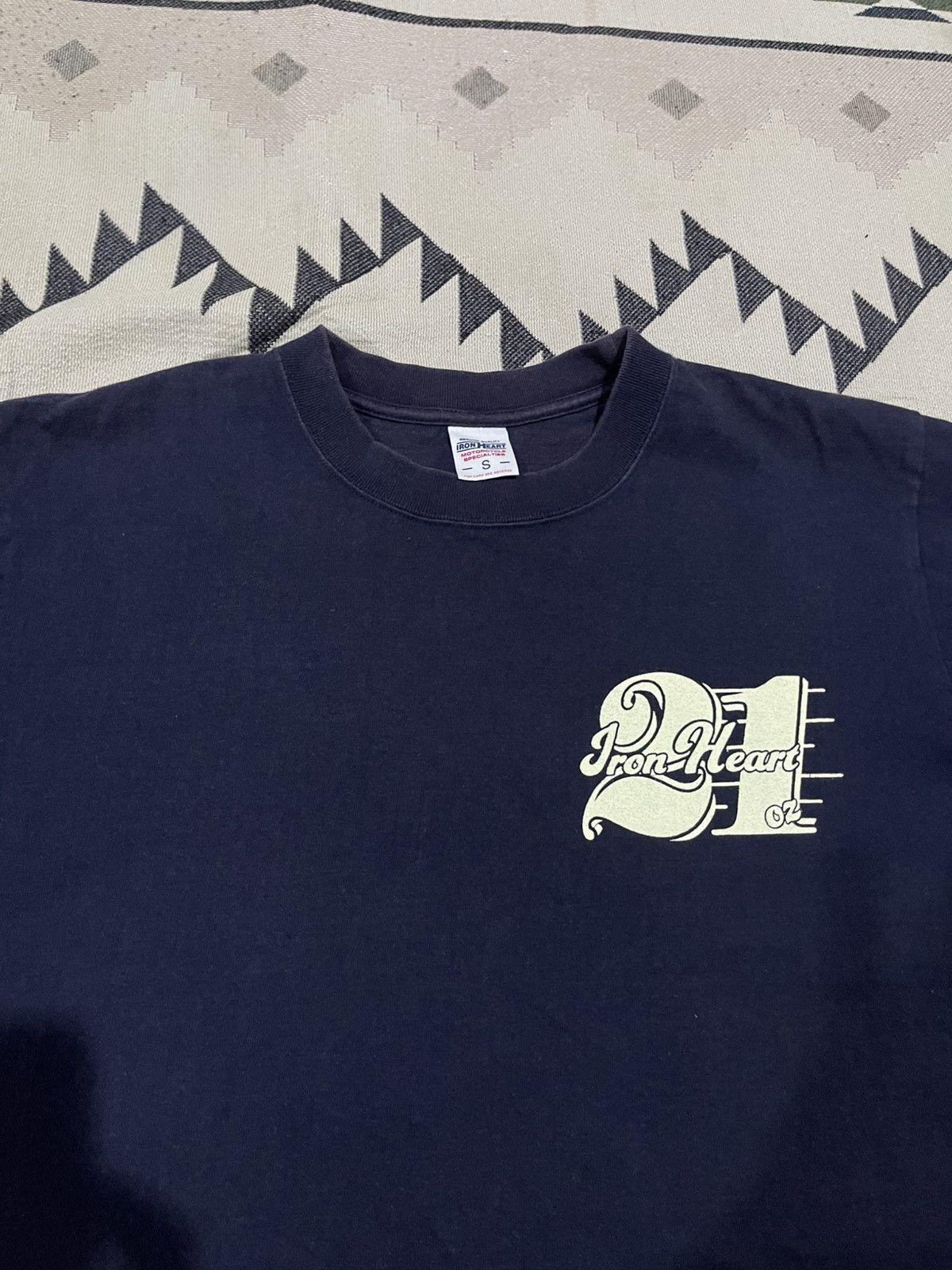 Iron Heart 2000s IRON HEART 21oz SHORT SLEEVE SUNFADED Size US S / EU 44-46 / 1 - 7 Thumbnail