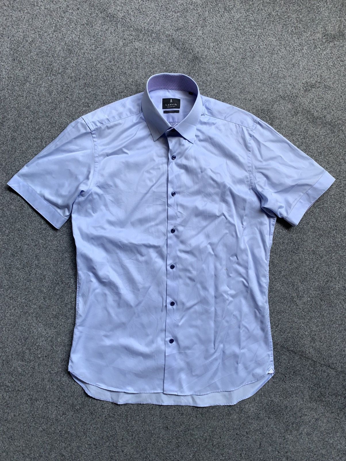 Lanvin mens cotton buy button down