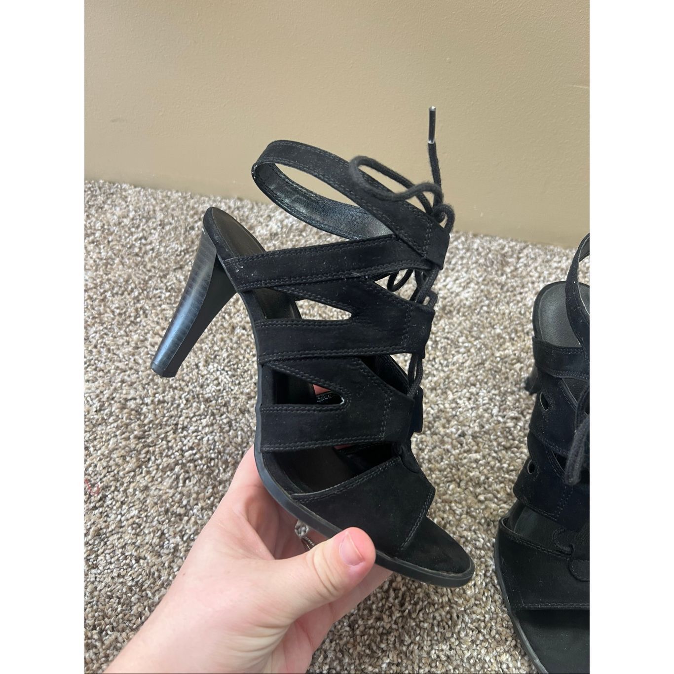 Other Simply Vera Vera Wang Black Heels Woman’s Size 7.5 Preowned Size US 7.5 / IT 37.5 - 8 Thumbnail