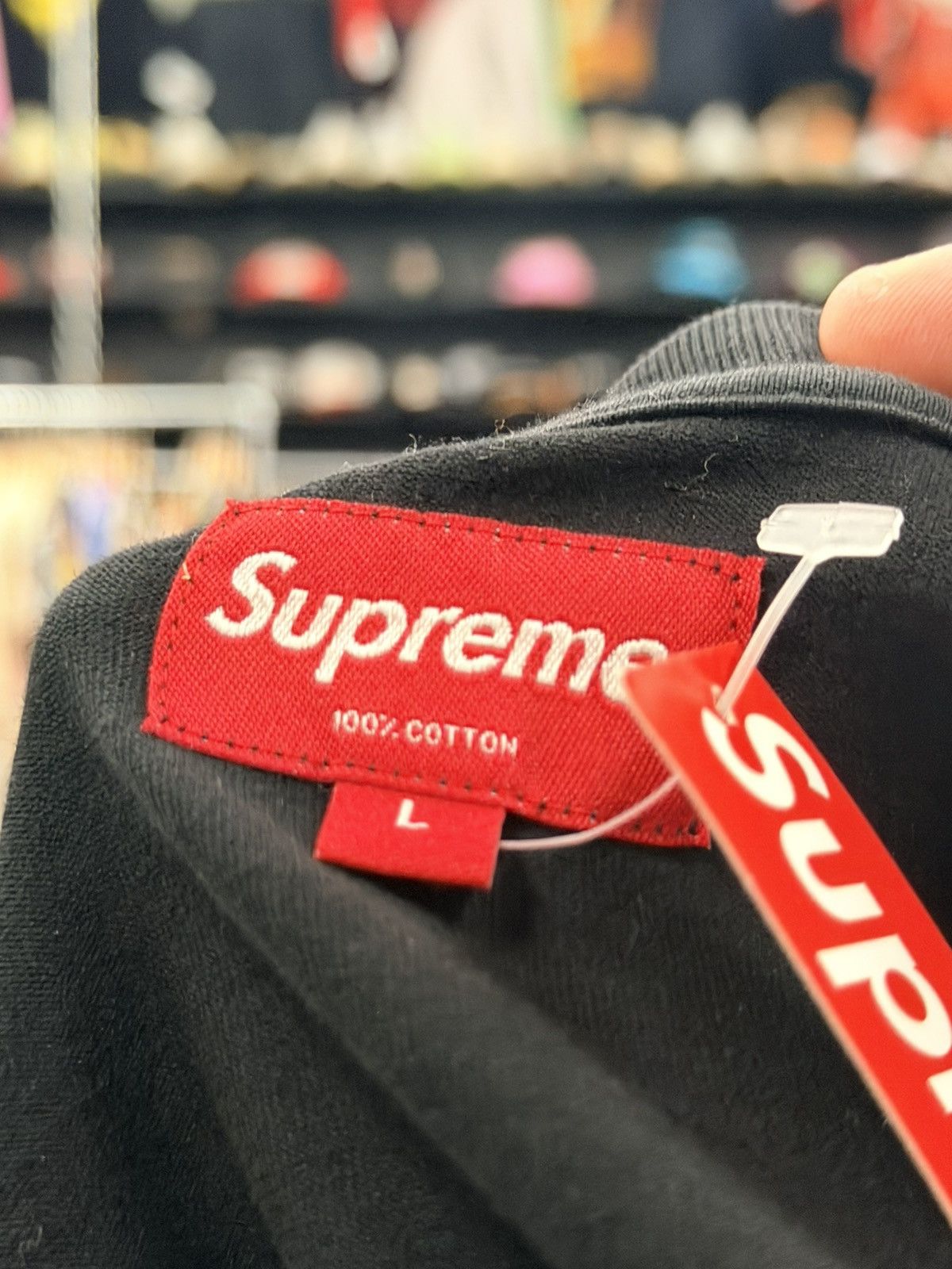Supreme Supreme Logo Tee Size US L / EU 52-54 / 3 - 3 Thumbnail