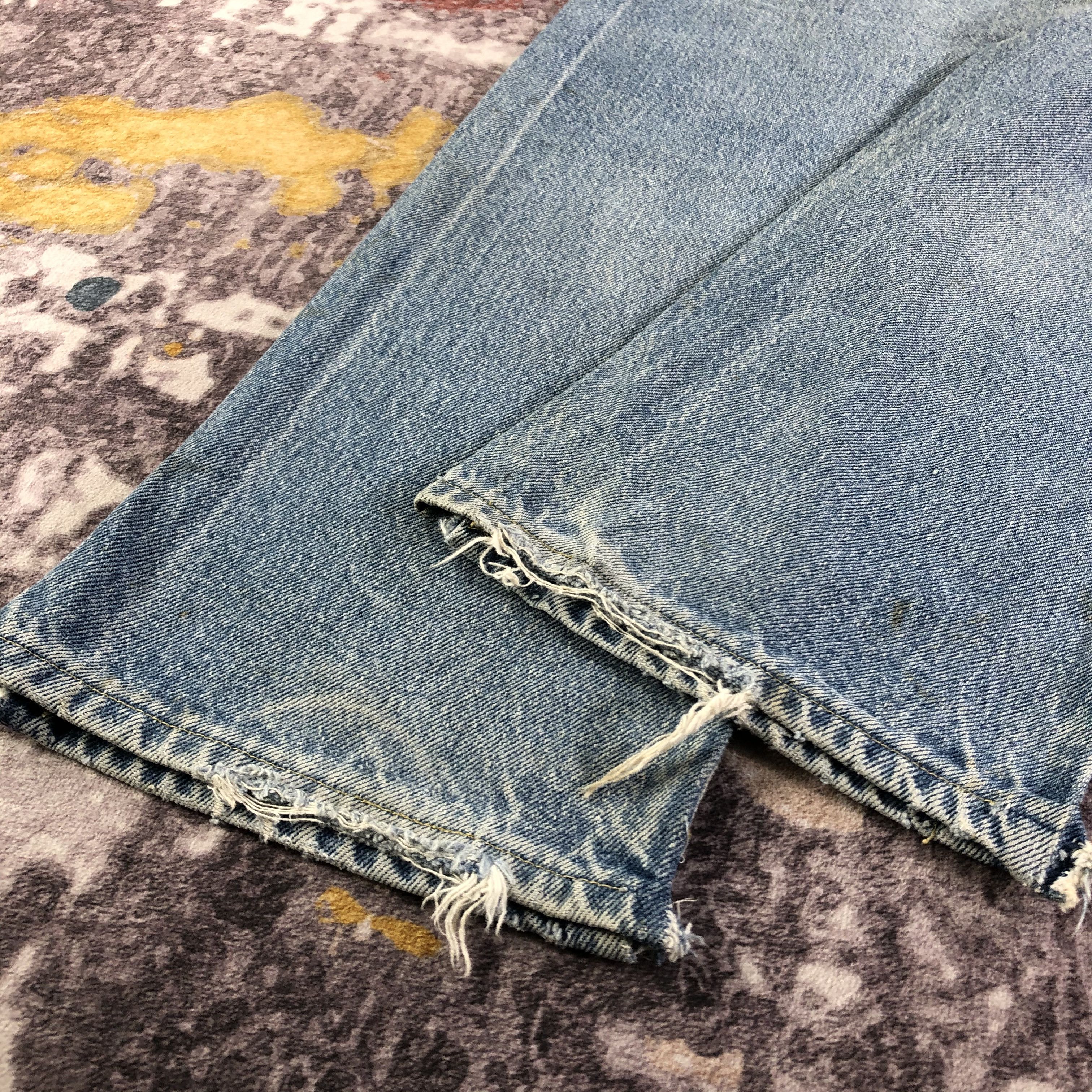 Lee × Vintage Vintage 90s Light Wash Lee Jeans-JM3255 Size US 30 / EU 46 - 4 Thumbnail