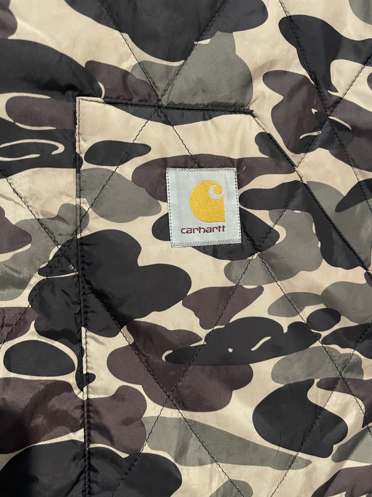 Carhartt × Vintage Carhartt Camp Vest Camo Size US XL / EU 56 / 4 - 4 Thumbnail