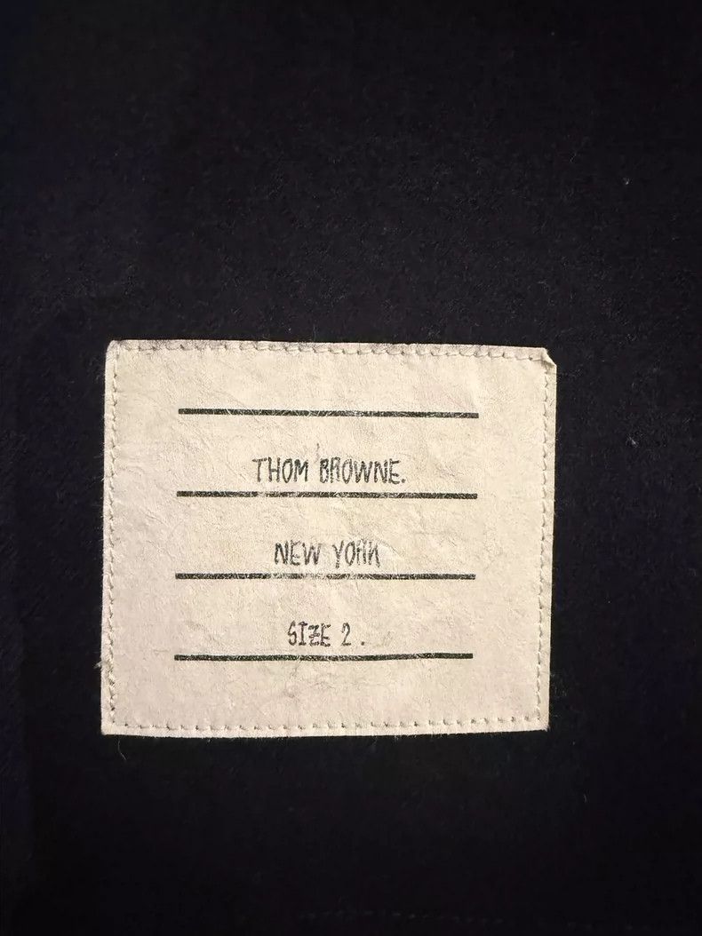 Thom Browne Thom Browne size2 Blue and black shirt Size US M / EU 48-50 / 2 - 4 Thumbnail