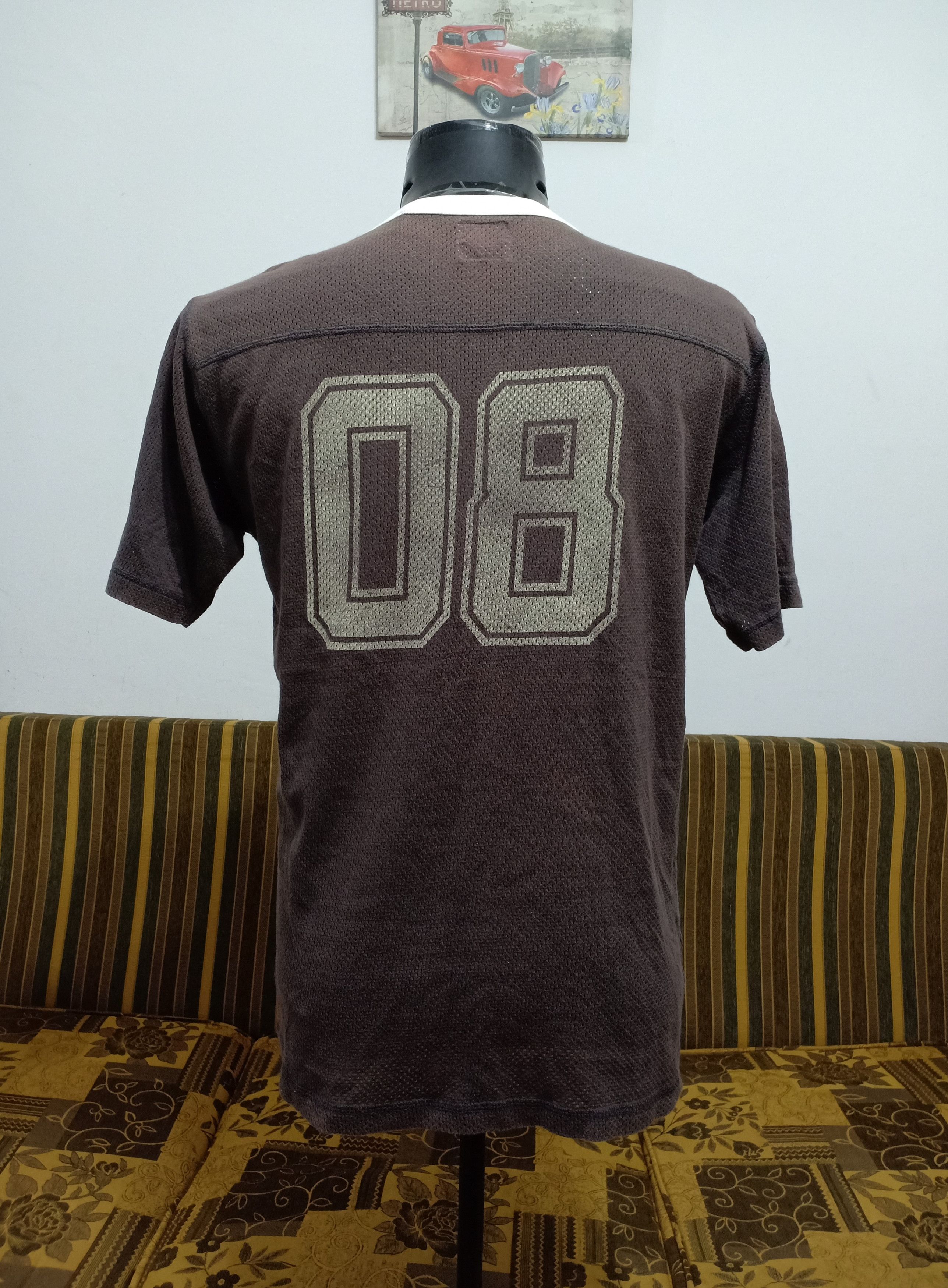 Uniqlo Uniqlo@2007 Vintage Style Marlins 08 Baseball Mesh Style Size US L / EU 52-54 / 3 - 4 Thumbnail