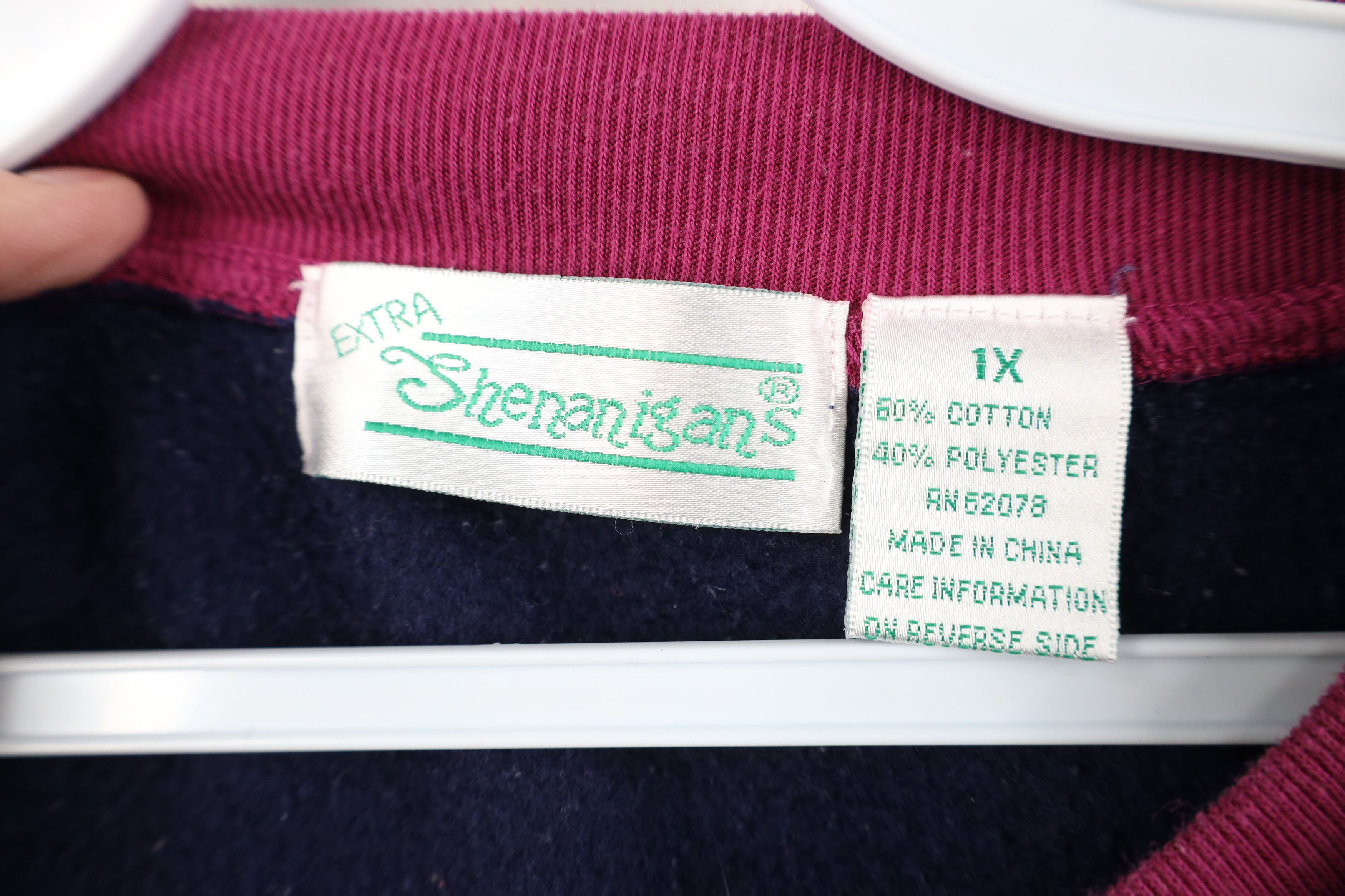 Vintage Vintage 90s Streetwear Embroidered Cardigan Sweatshirt Size XL / US 12-14 / IT 48-50 - 8 Thumbnail