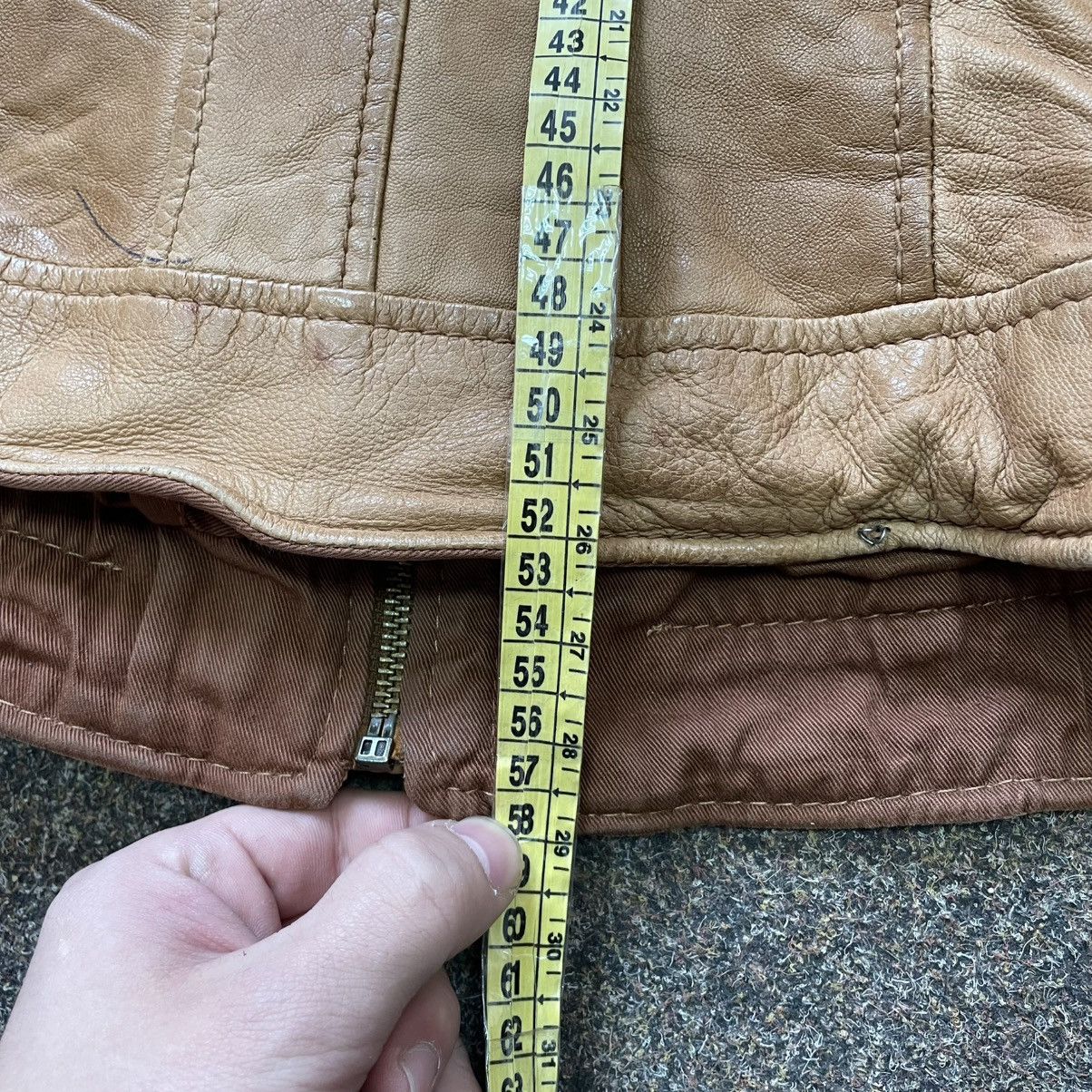 Genuine Leather Vintage Y2K Leather Jacket Biker Punk Opium BALENCIAGA Style Size M / US 6-8 / IT 42-44 - 9 Thumbnail