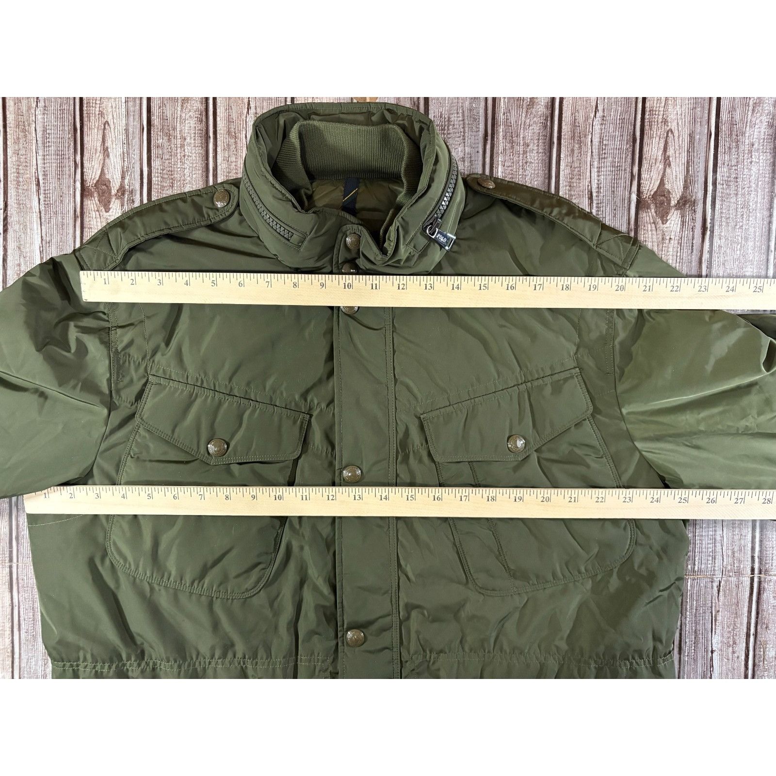 Polo Ralph Lauren Polo Ralph Lauren M-65 quilted Down filed Jacket size XL Gre Size US XL / EU 56 / 4 - 15 Thumbnail