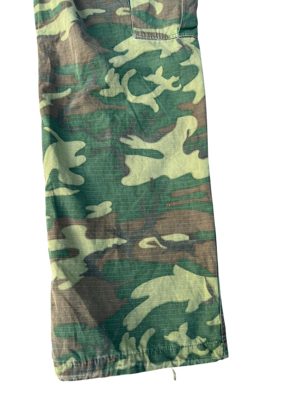 Vintage Vintage 1969 Vietnam War ERDL Camo Ripstop Poplin Trouser Size US 30 / EU 46 - 23 Thumbnail